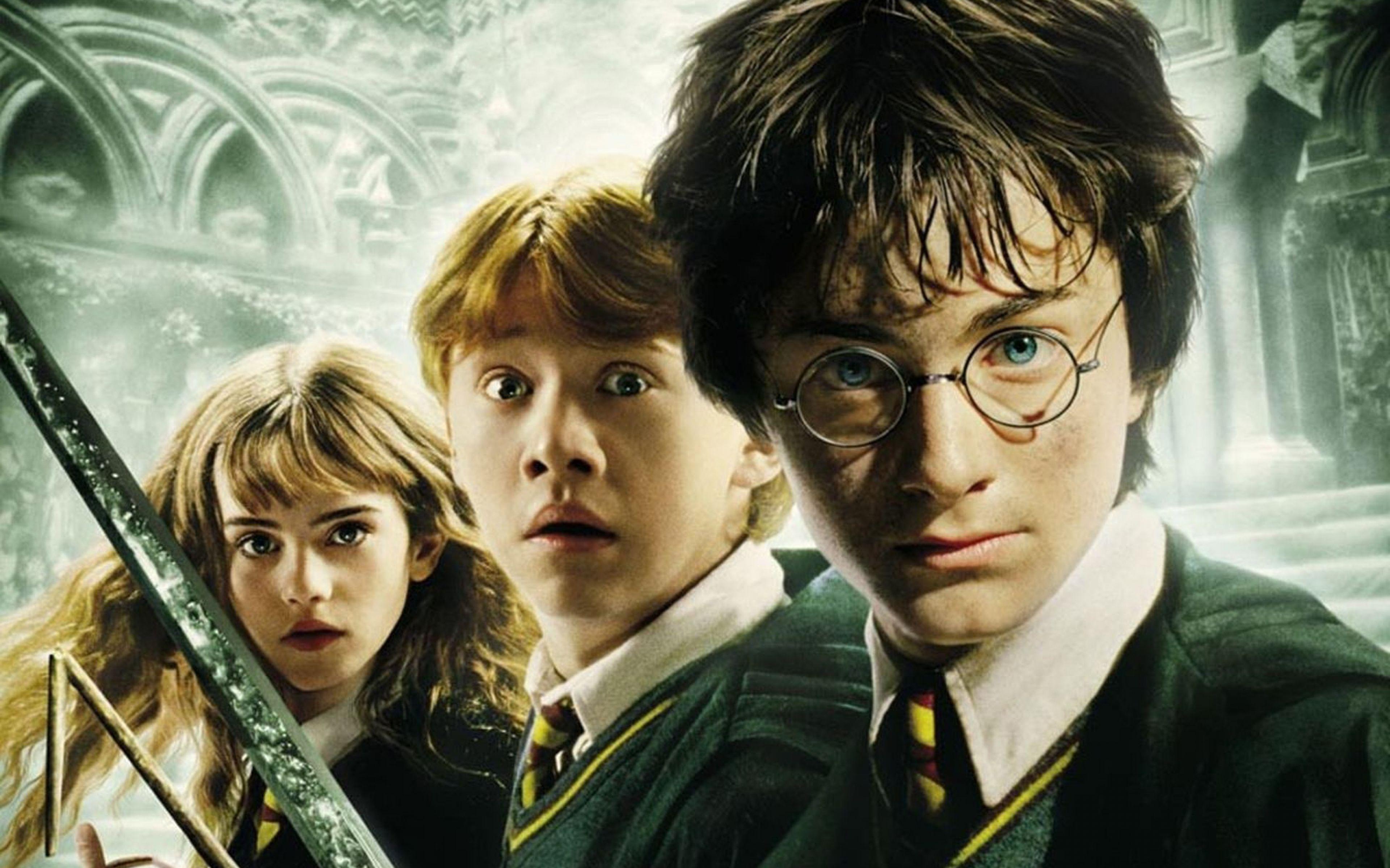 Download Wallpaper 3840x2400 Harry potter and the chamber