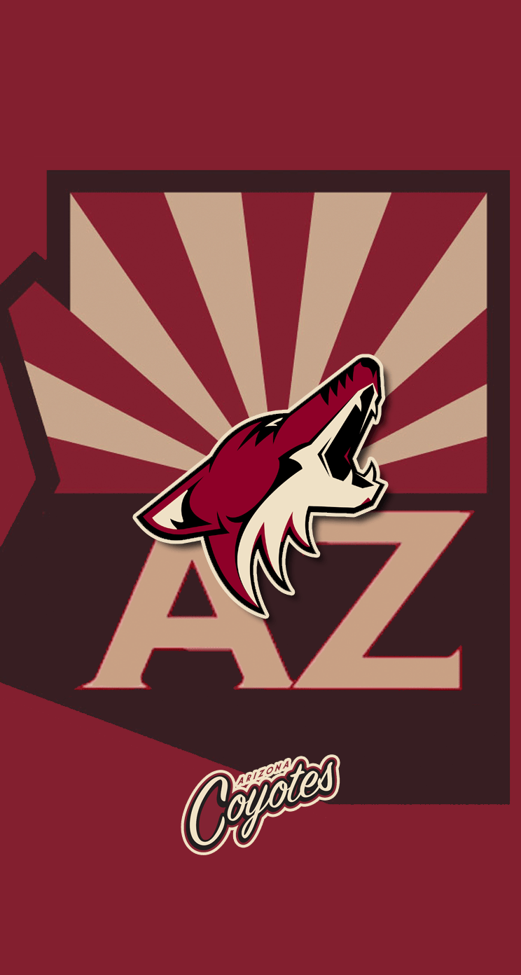 Arizona Coyotes, hockey, nhl, HD phone wallpaper