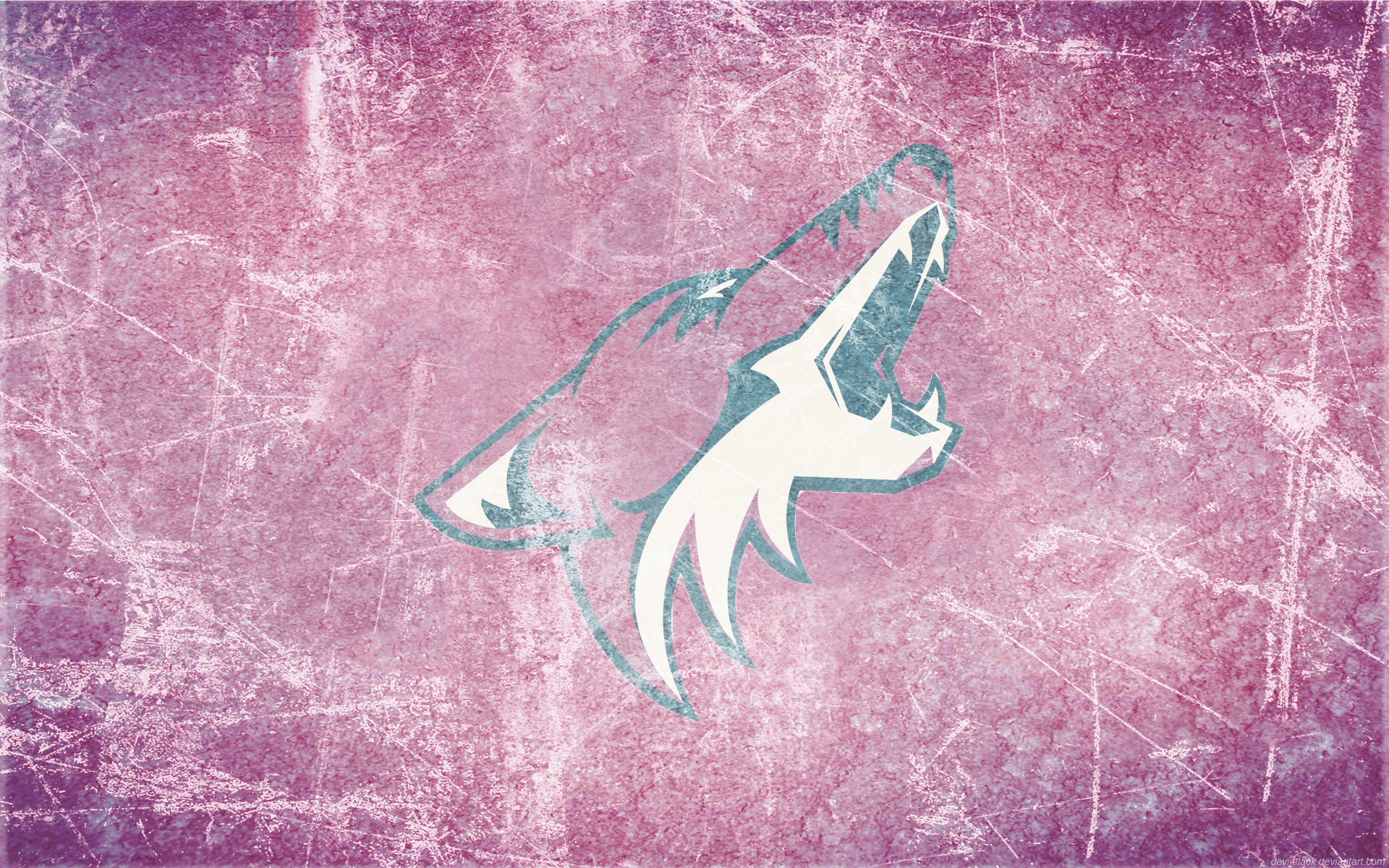 how to draw the phoenix coyotes logo