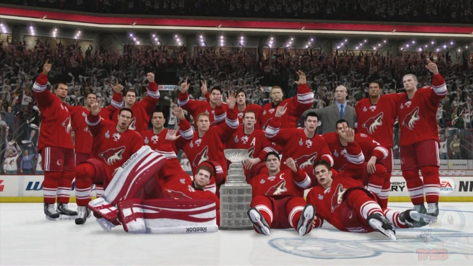 NHL 14 Coyotes Stanley Cup Championship Celebration