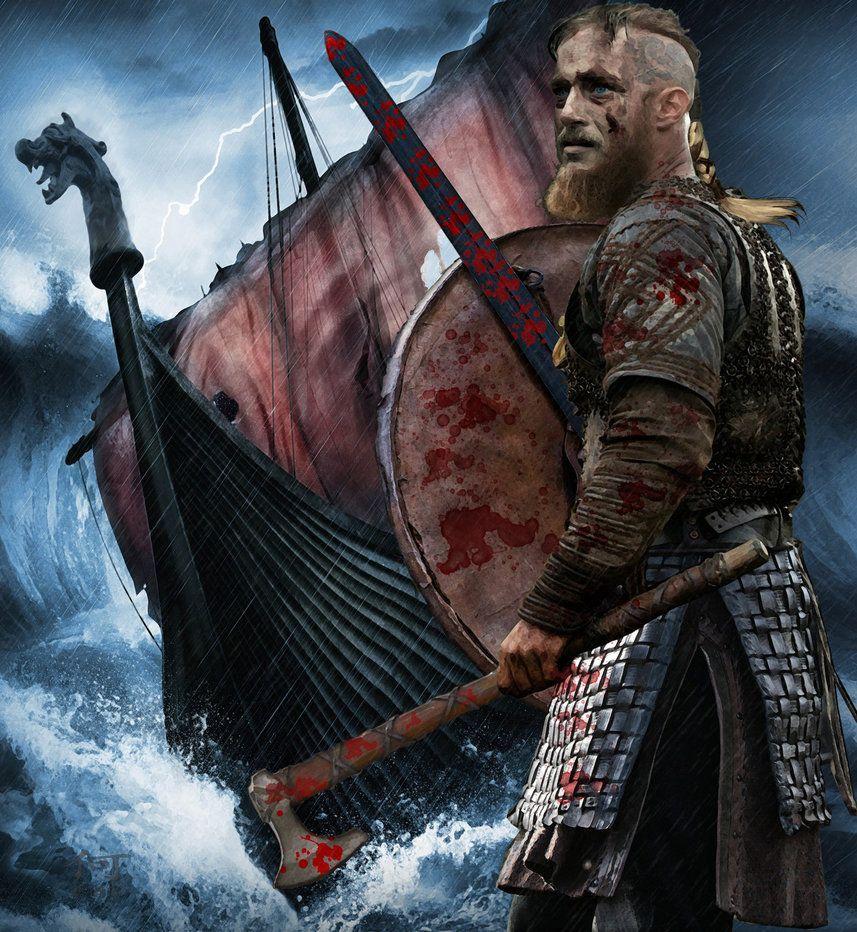 Ragnar Lothbrok. THE VIKINGS TV
