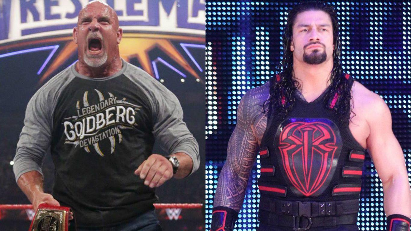 Latest On WrestleMania Plans For Goldberg And Roman Reigns