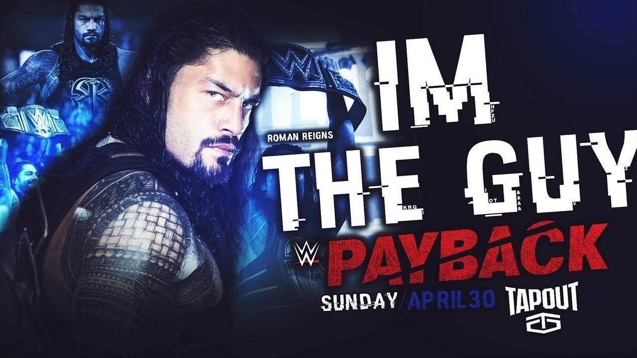 COMO CREAR UN WALLPAPER DE WWE PAYBACK 2017