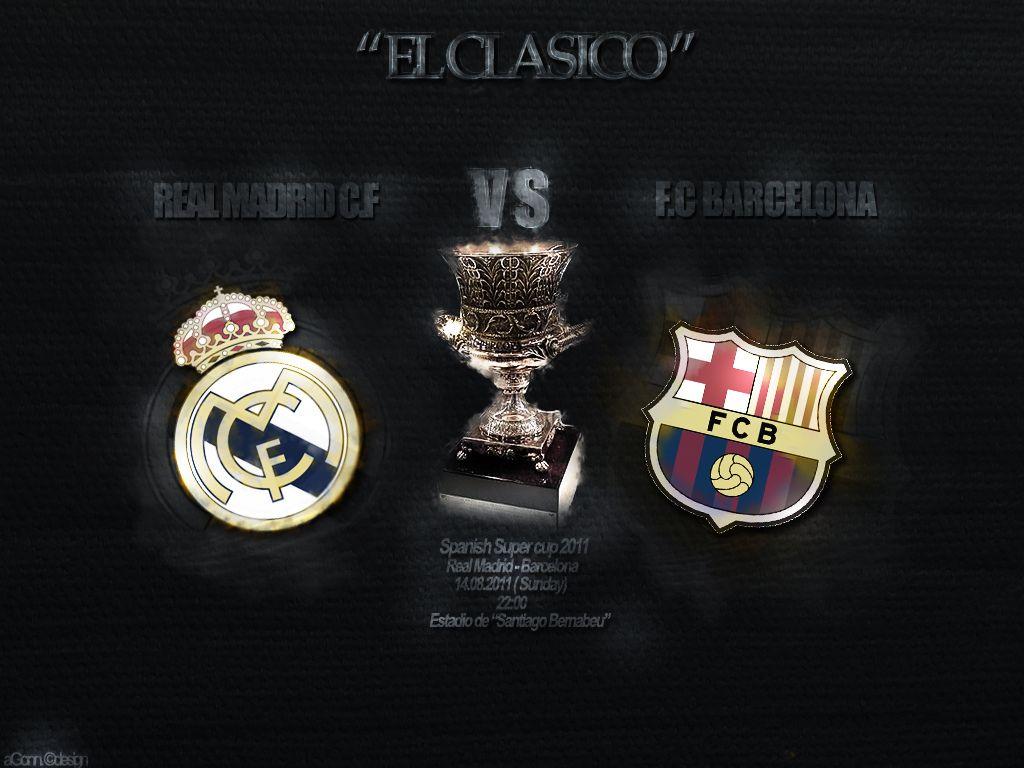 Spanish Supercup wallpaper Madrid vs Barcelona