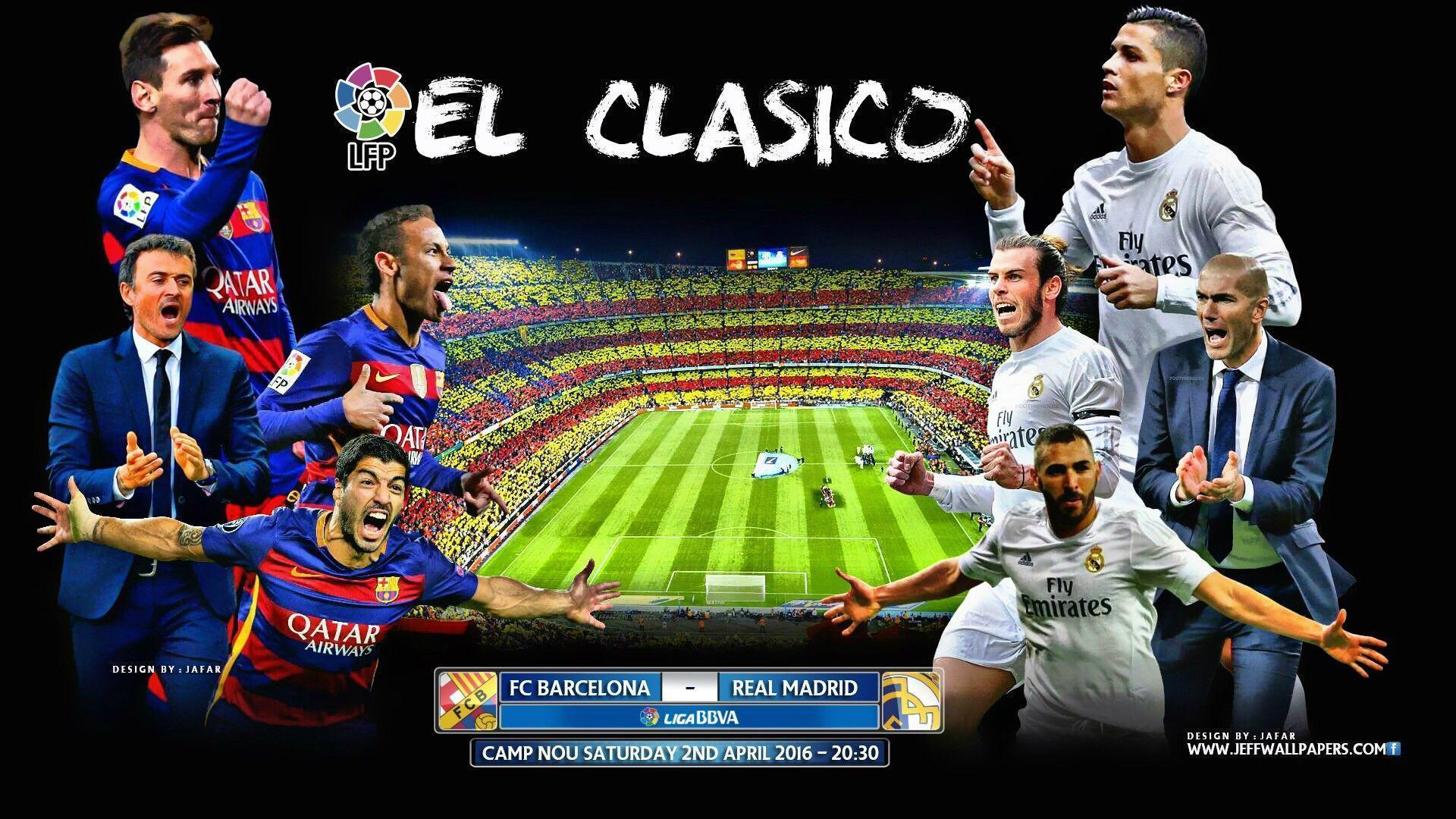 Barcelona Vs Real Madrid Wallpapers Wallpaper Cave