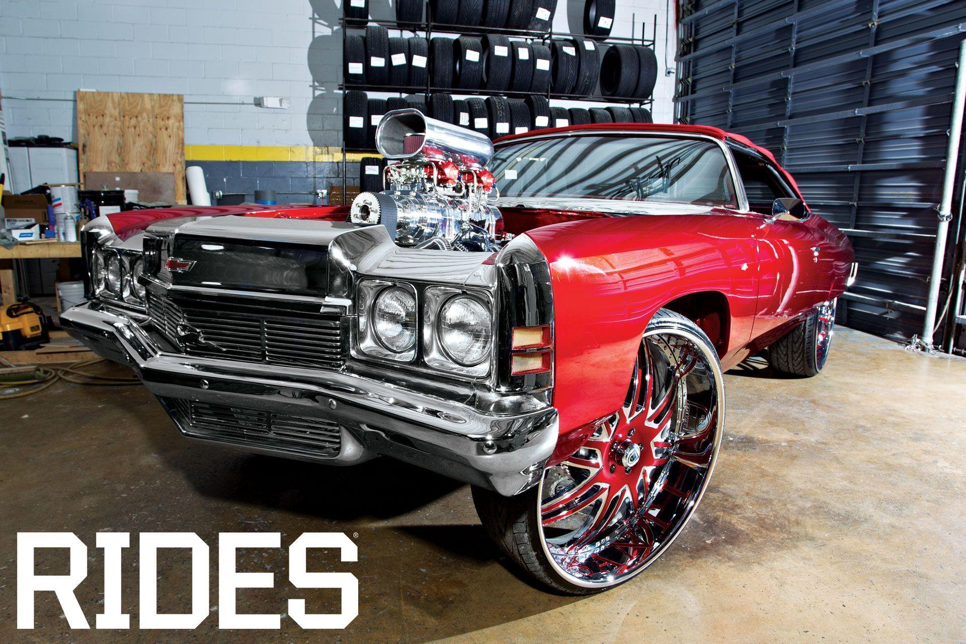 Big Wheels 28 Cars. rides cars donk chevy chevrolet impala 72