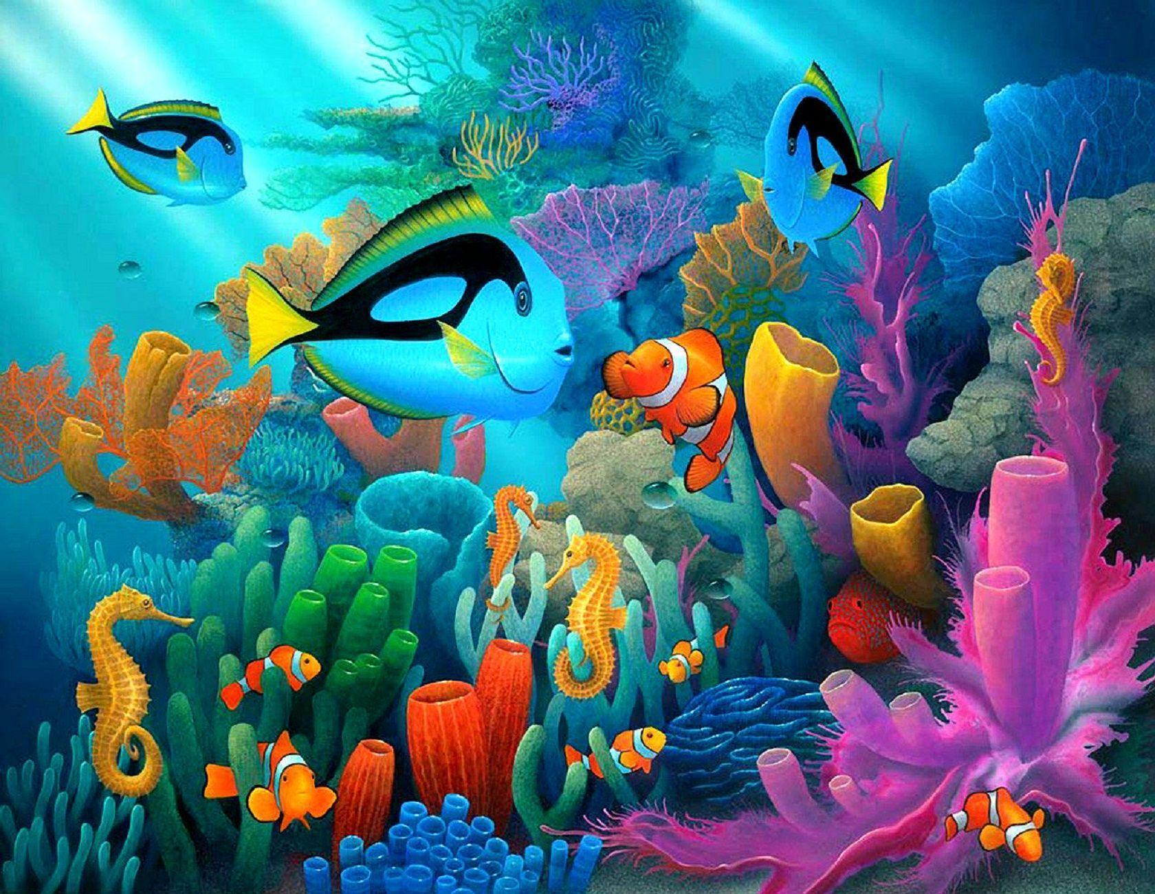 Undersea Wallpaper for Desktop