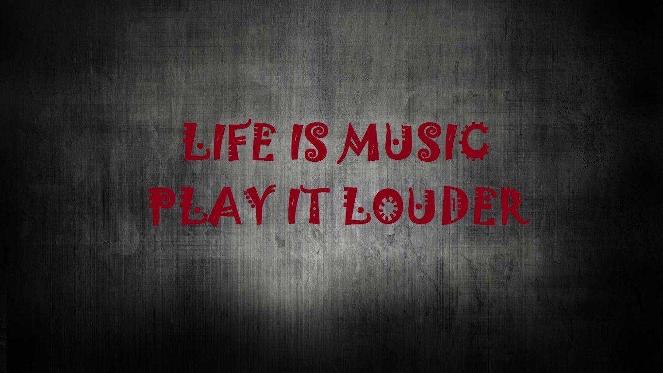 Music quotes wallpaper widescreen