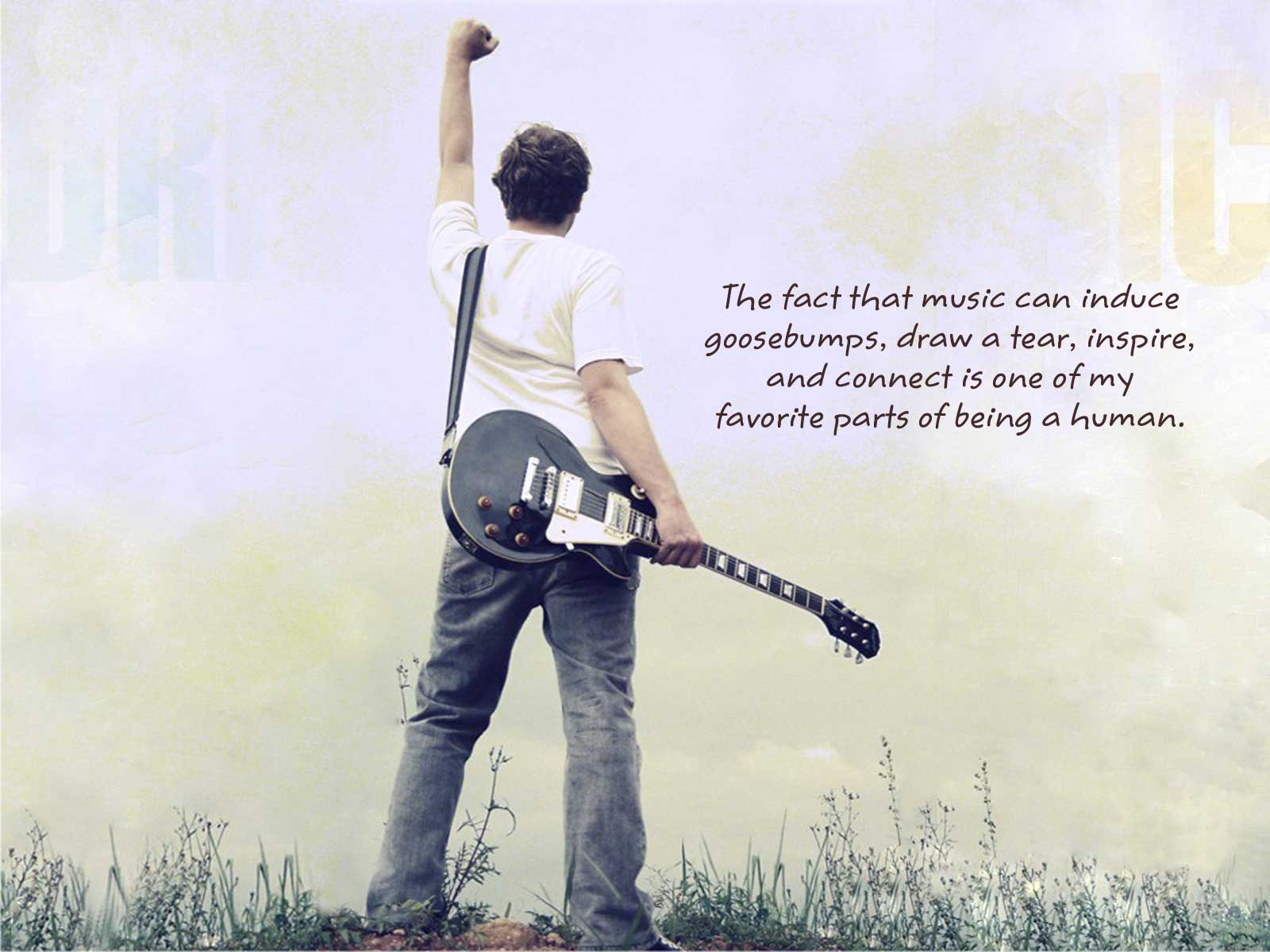 Share the msot interesting collection of music quotes