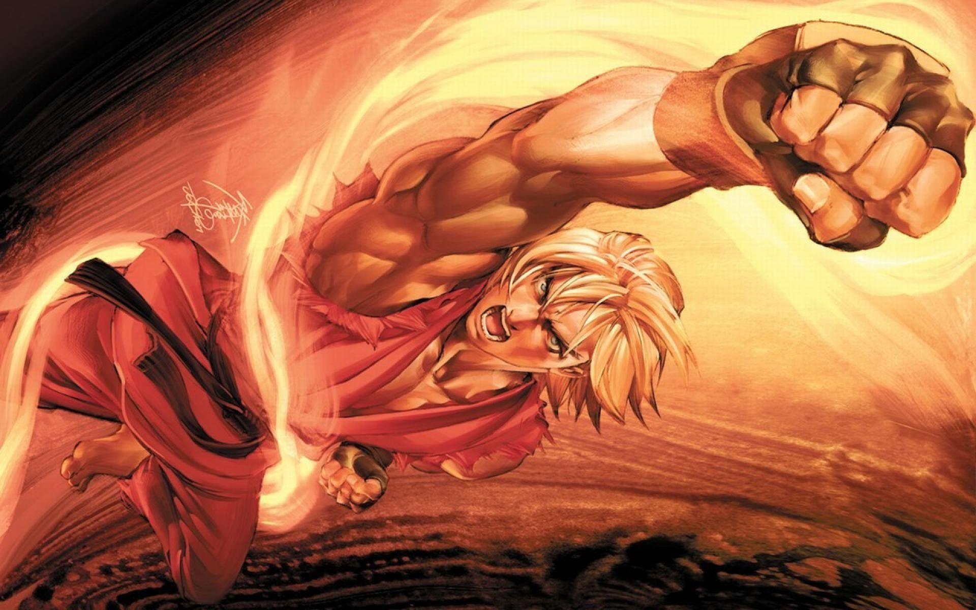 Street Fighter Ken Wallpaper