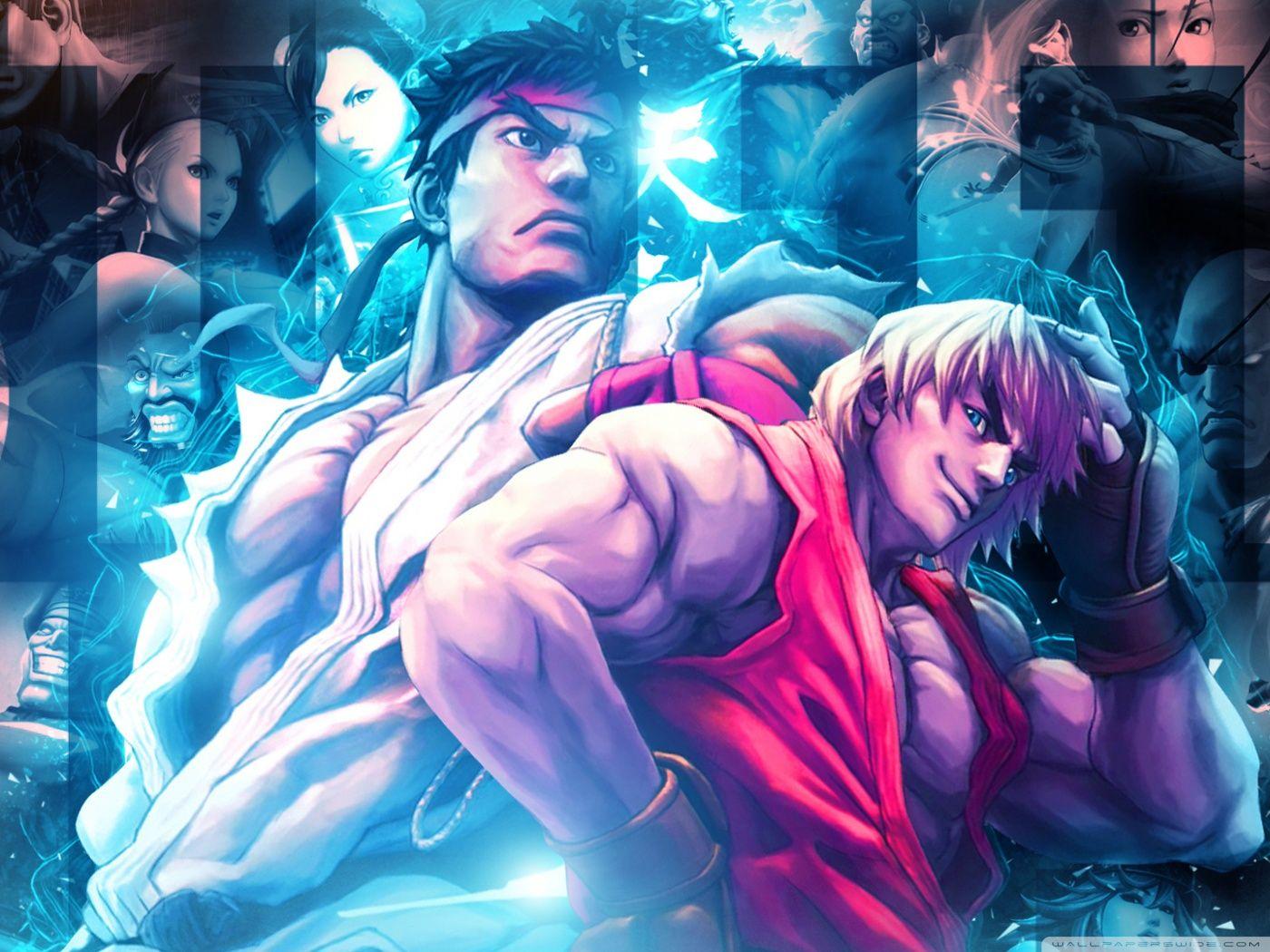 Street Fighter X Tekken Ken HD desktop wallpaper