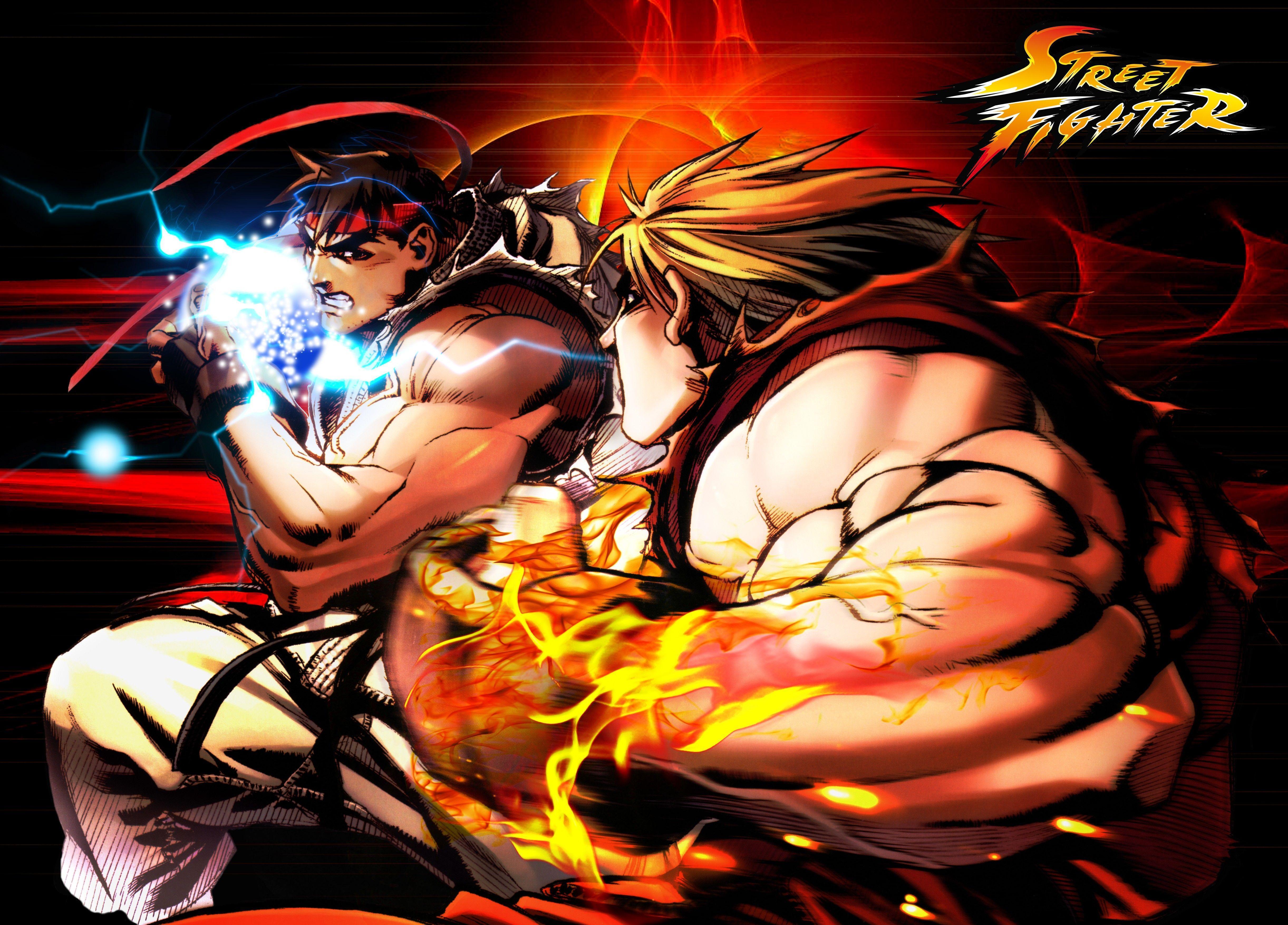 Street Fighter, Ryu (Street Fighter), Ken (Street Fighter