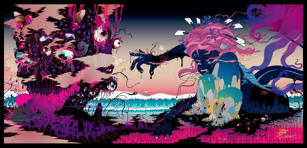 Japanese Media and Psychedelic Yokai