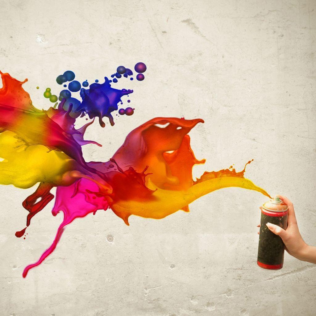 Colors Spray #iPad #Wallpaper /ipad