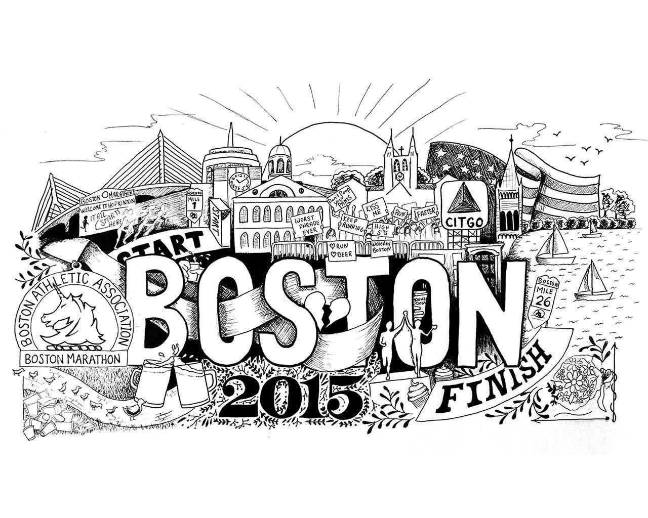 Boston Marathon Wallpaper