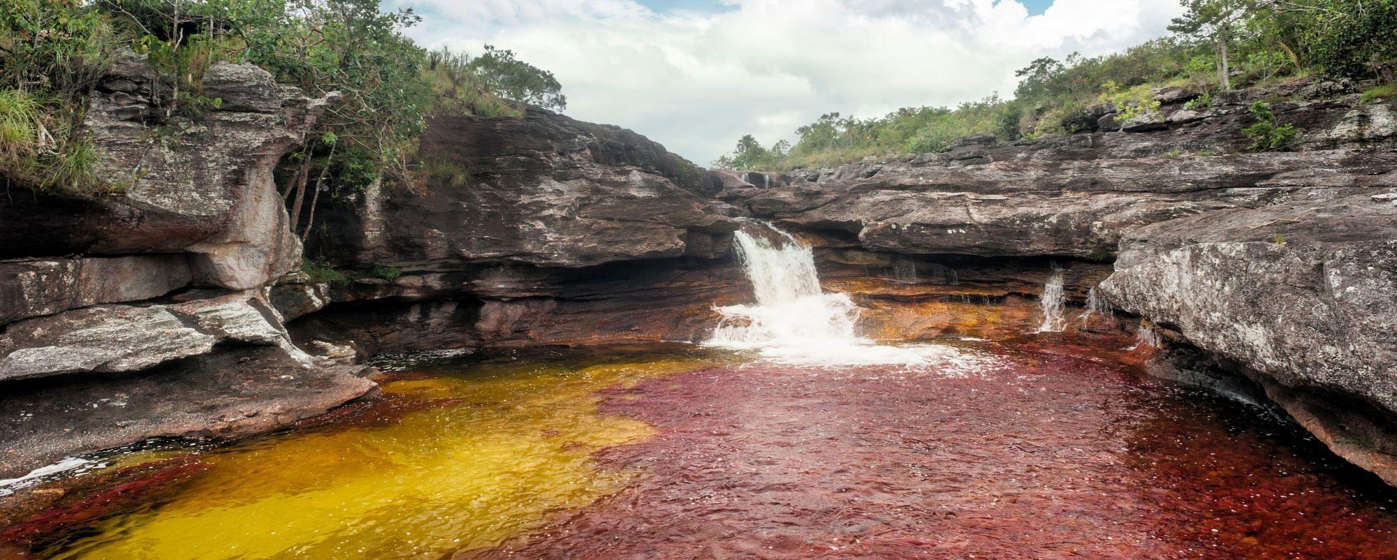 Dazzling Liquid Rainbow Flows Through Colombia. Discovery Blog