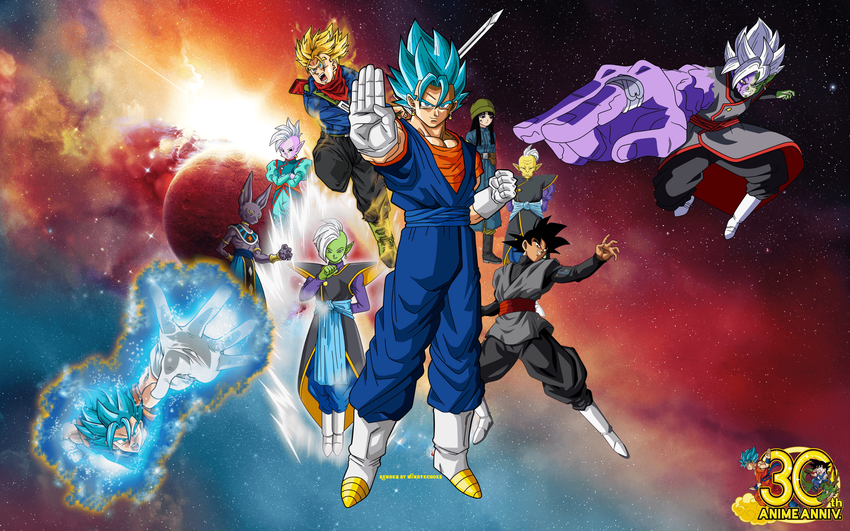 Dragon Ball Super Wallpaper Saiyan Blue