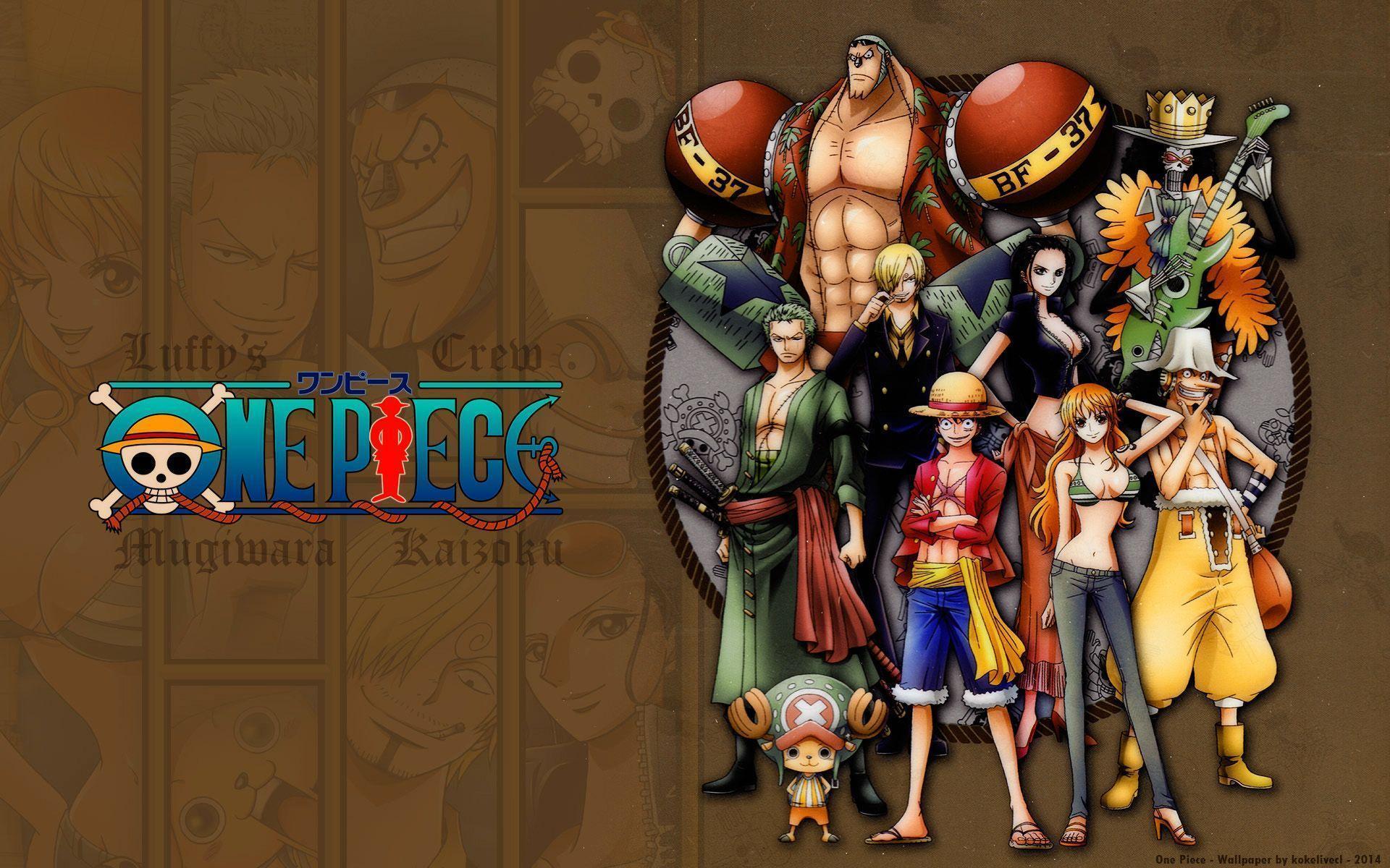 Luffy Pirate King and 8 nakamas Generals Computer Wallpaper