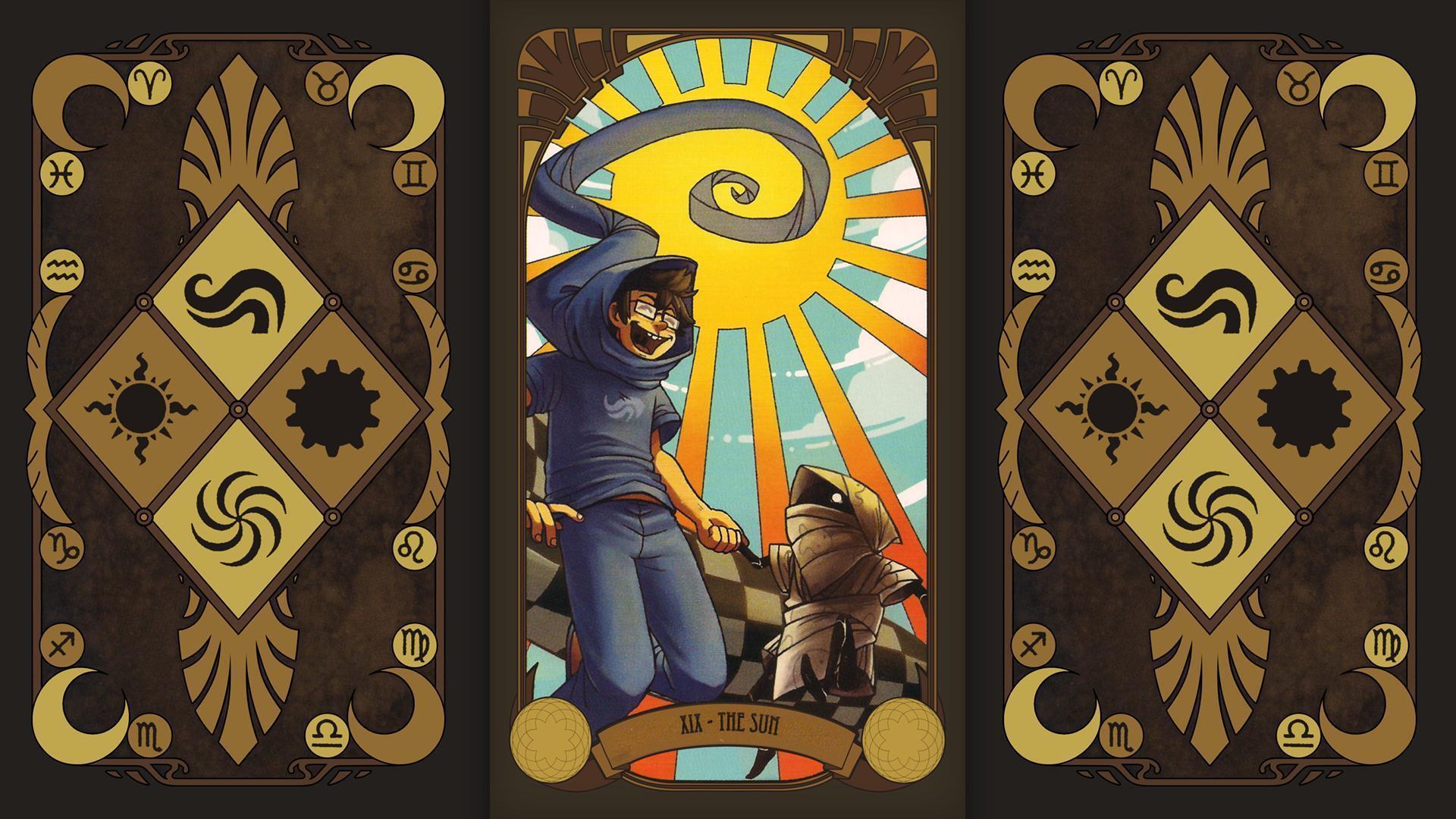 Took the time to scan in all the Homestuck Tarot Cards and make
