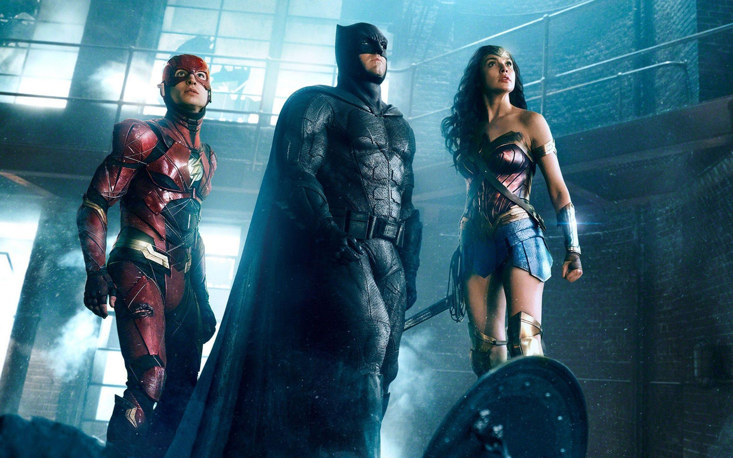 Flash Batman Wonder Woman Justice League Wallpaper