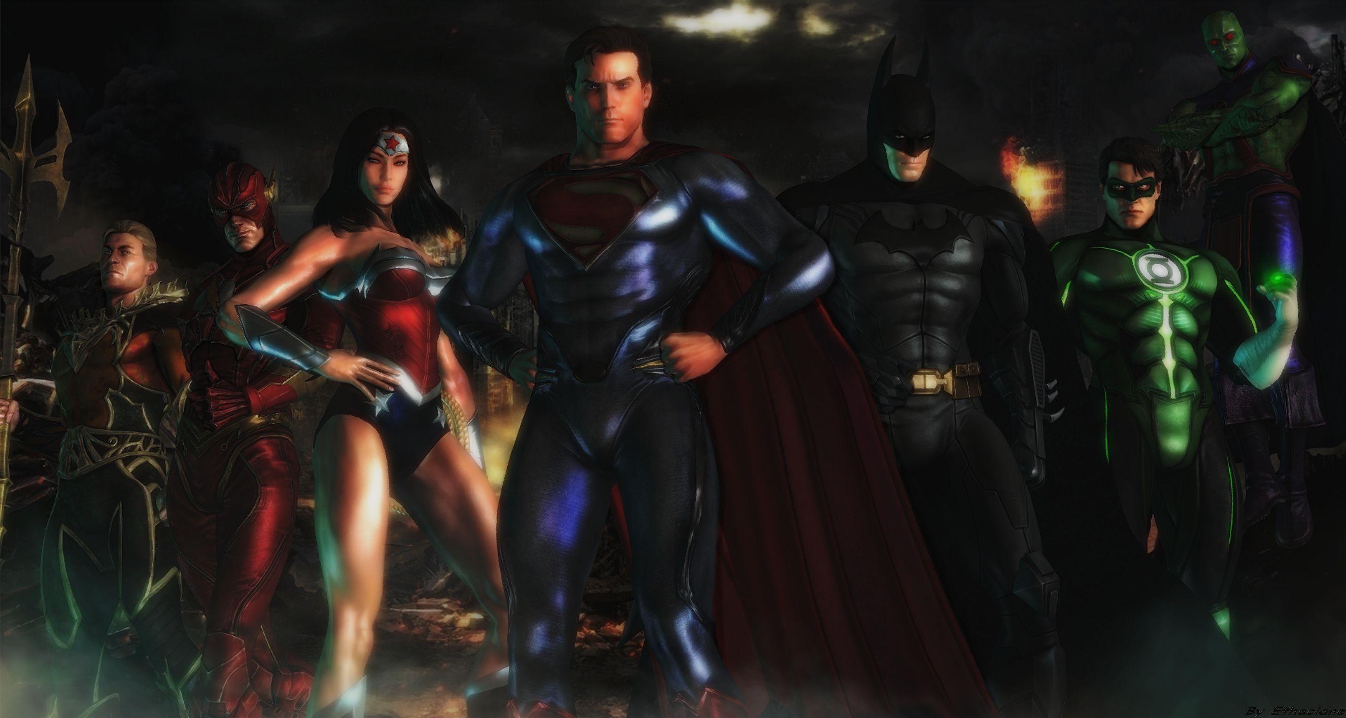 Justice league wallpaper by ethaclane. Superheros