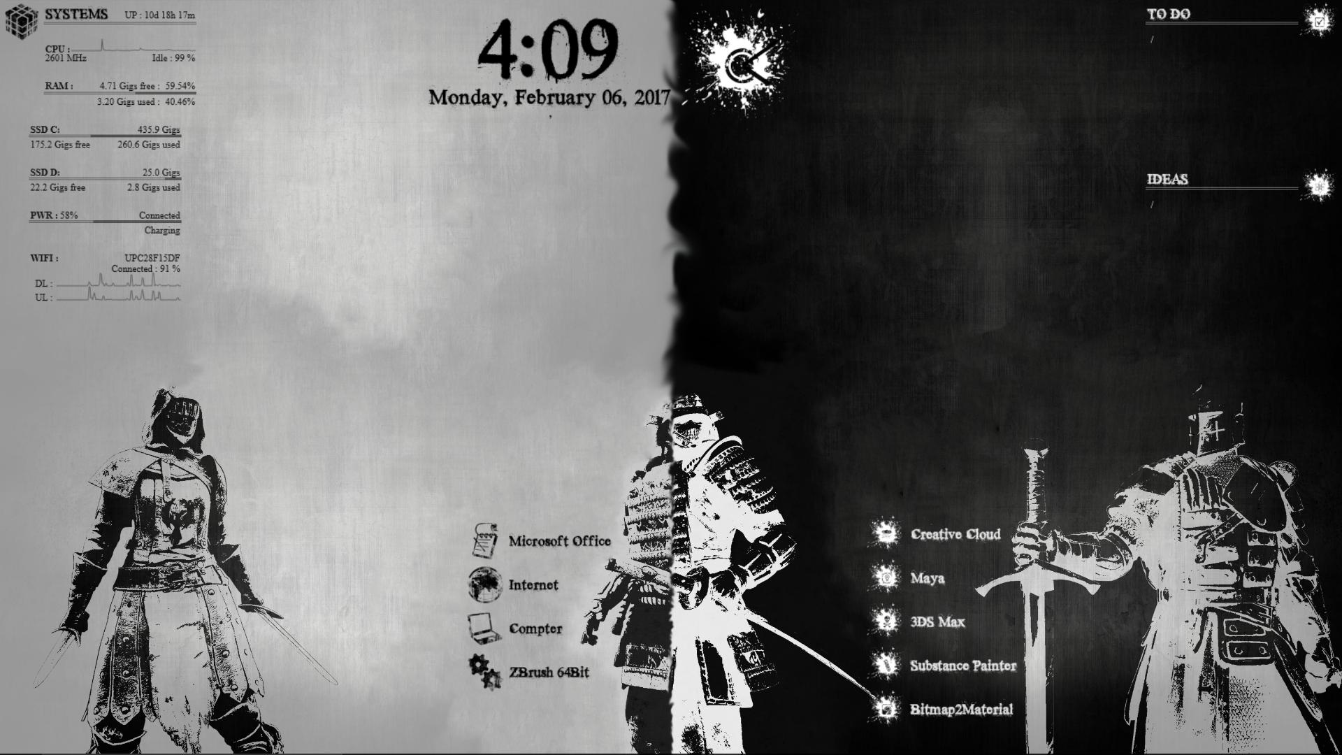 My For Honor Desktop, Im Ready Now Thanks U ShadowWolf92