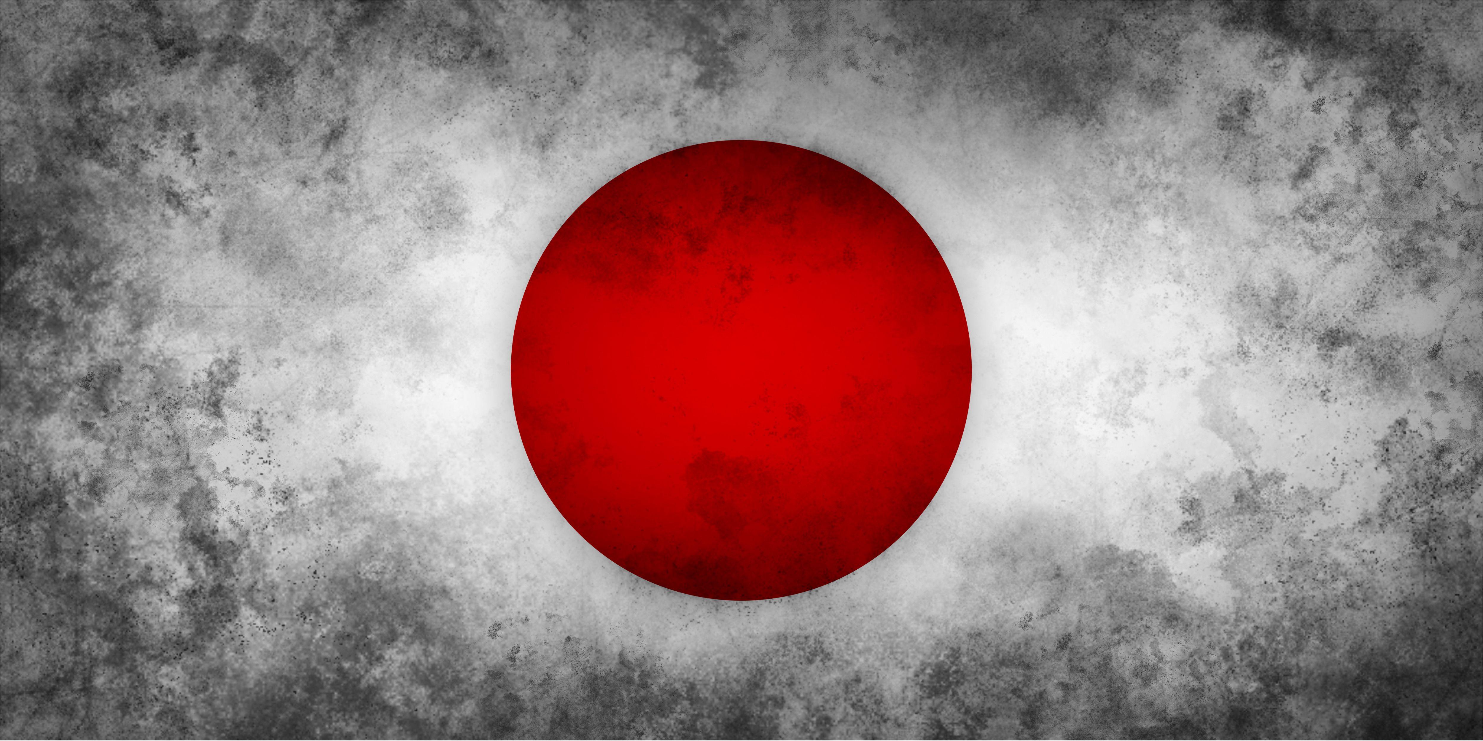 Japanese flag low poly art Asian countries national symbols Flag of  Japan HD wallpaper  Peakpx