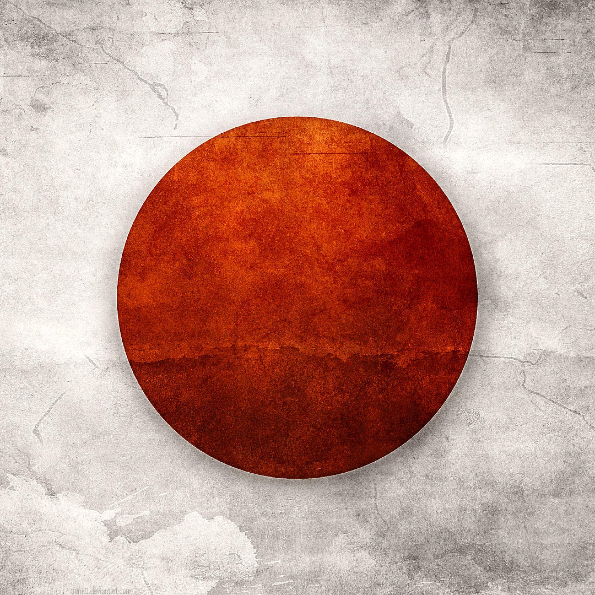 Japan Flag iPad 4 & Air Wallpaper