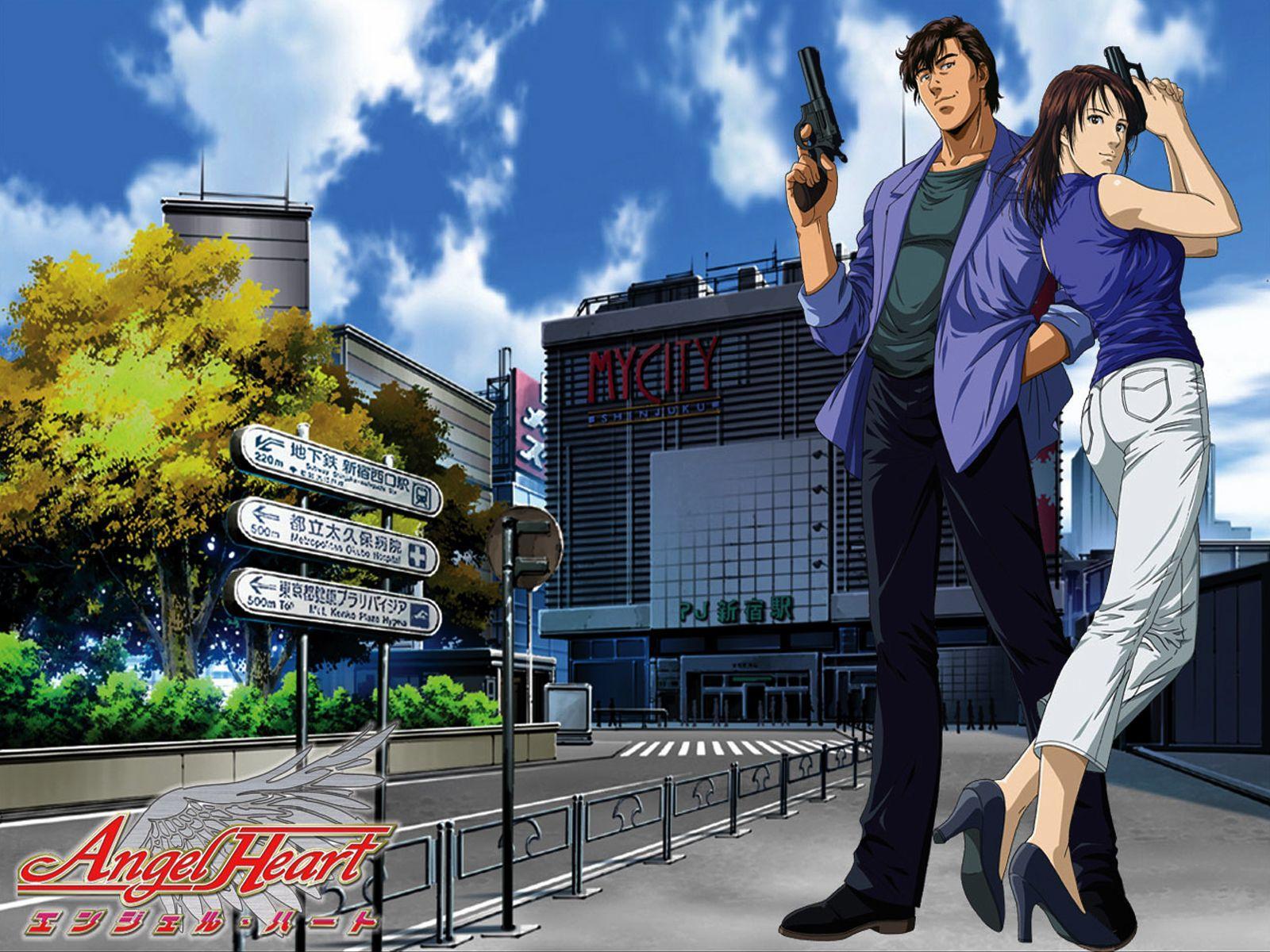 City Hunter Anime Hd Wallpapers Wallpaper Cave