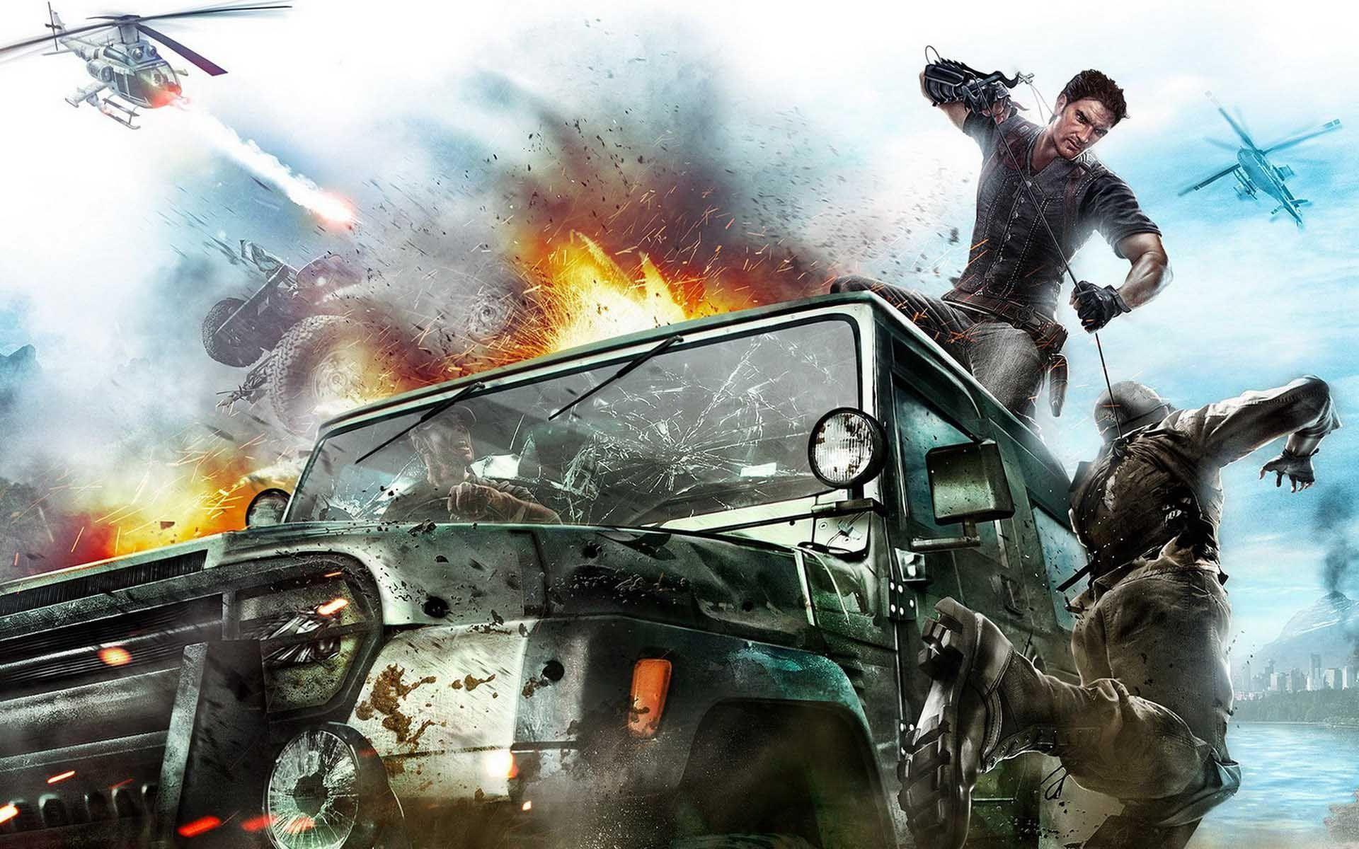 Battlefield 4 Action Scene. HD Games Wallpaper for Mobile