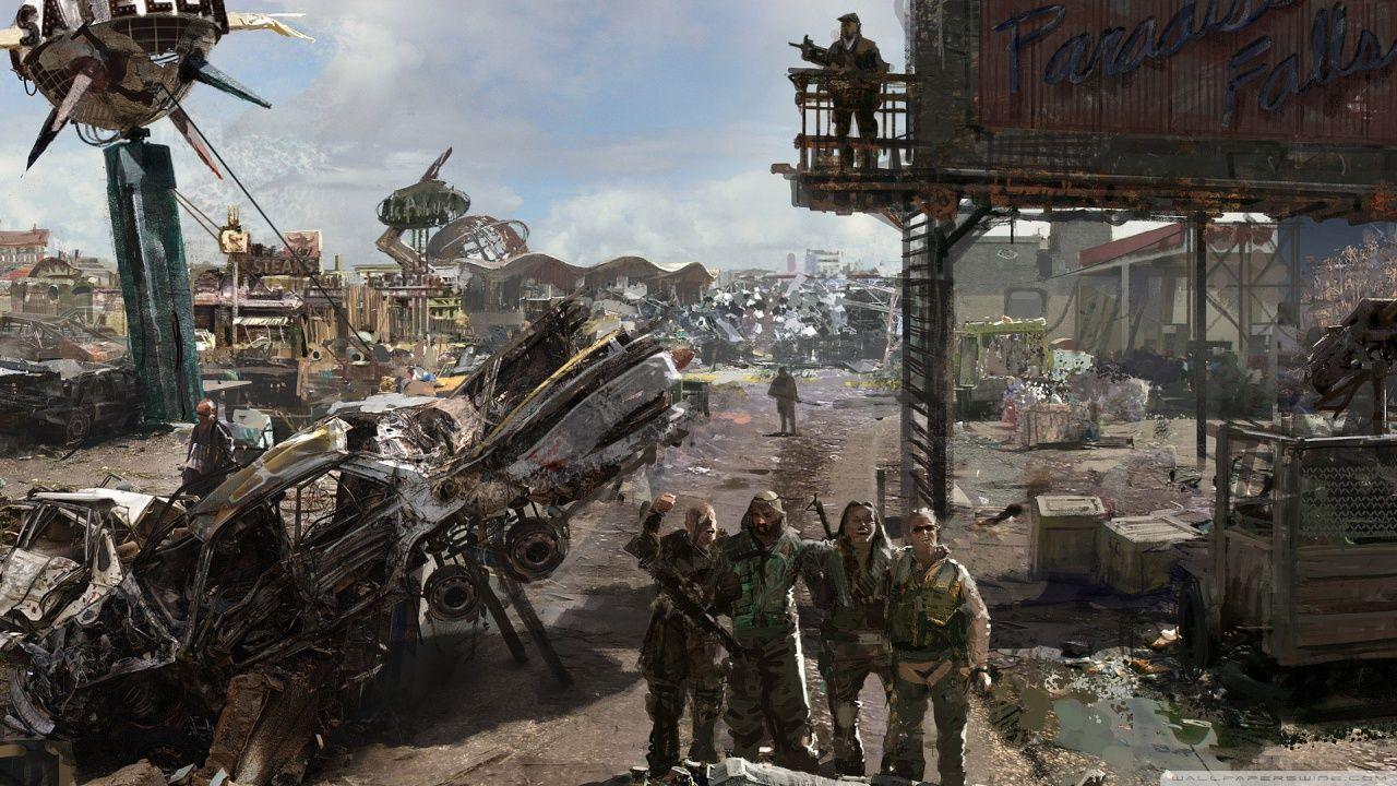 Fallout 3 Game Scene HD desktop wallpaper, Widescreen, High
