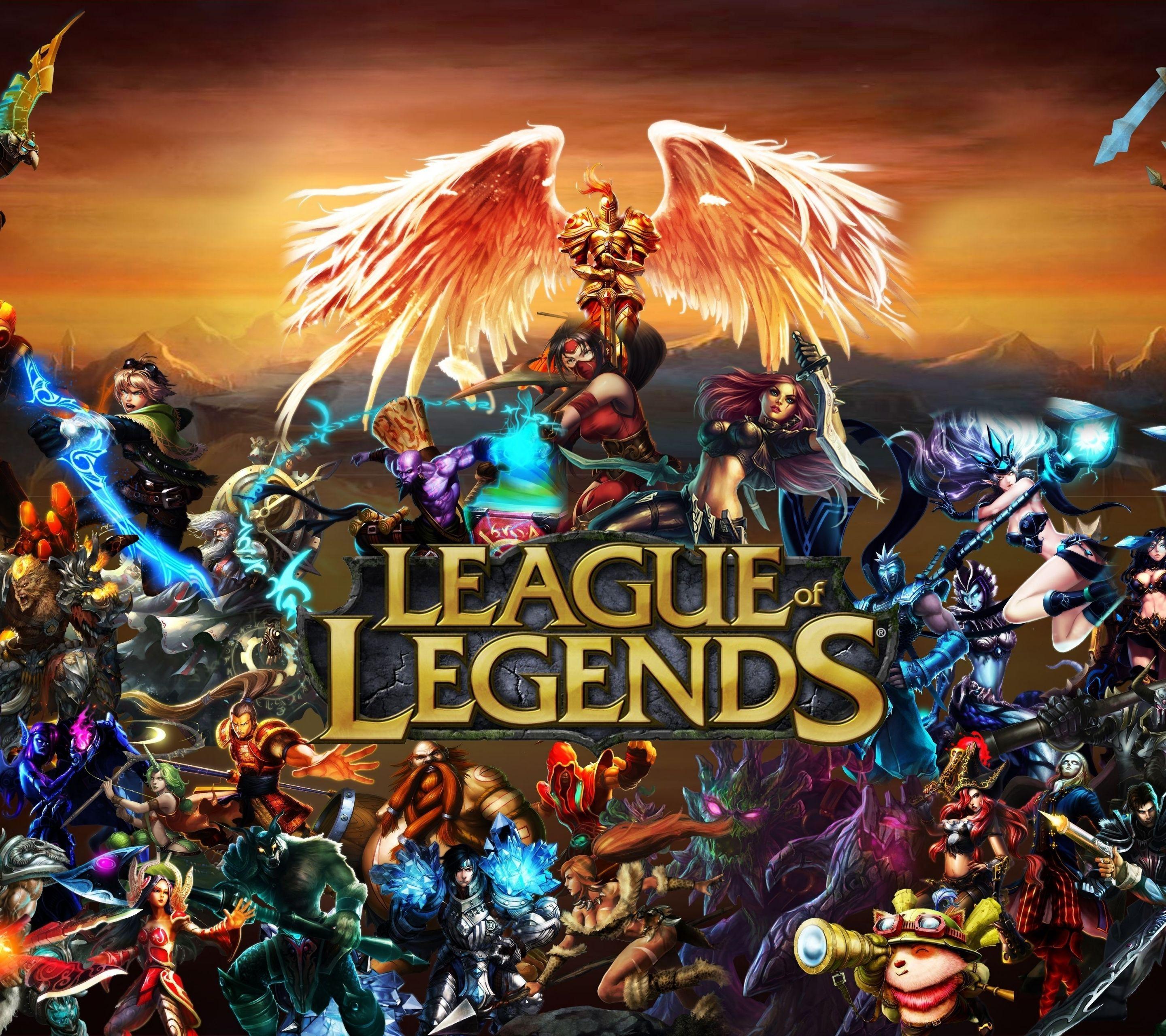 Video Game League Of Legends (2880x2560)