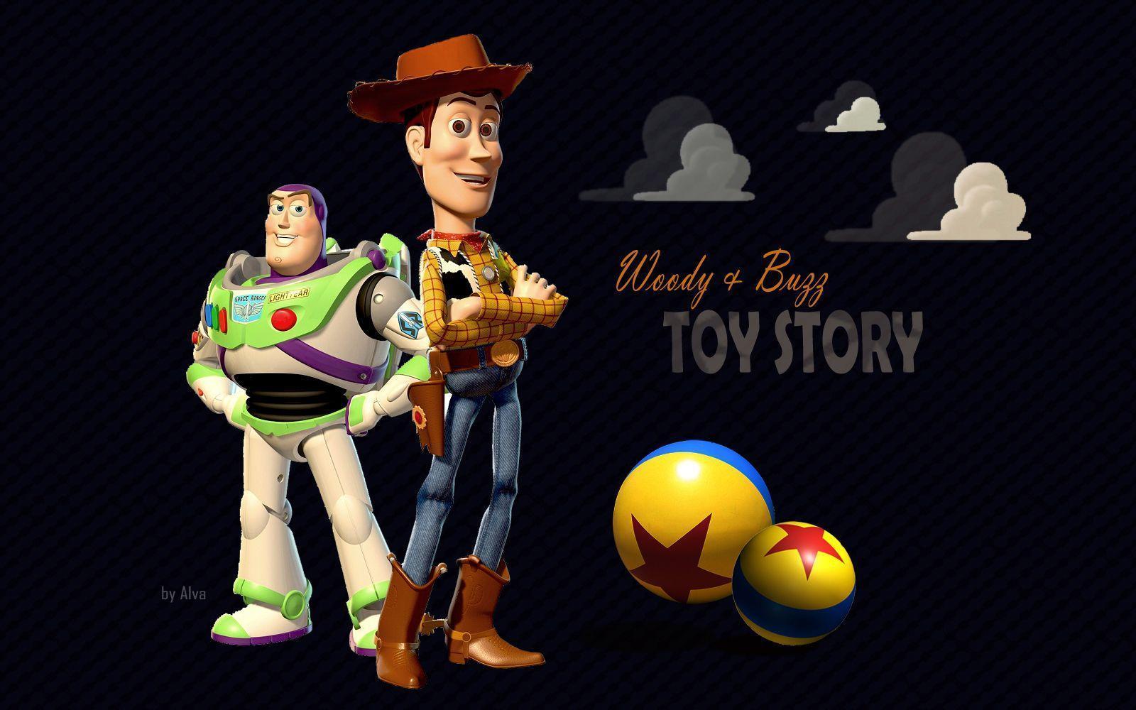 Buzz and woody wallpaper