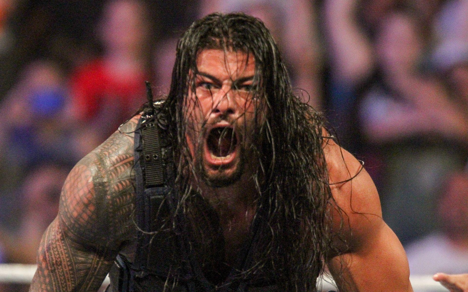 Angry roman reigns