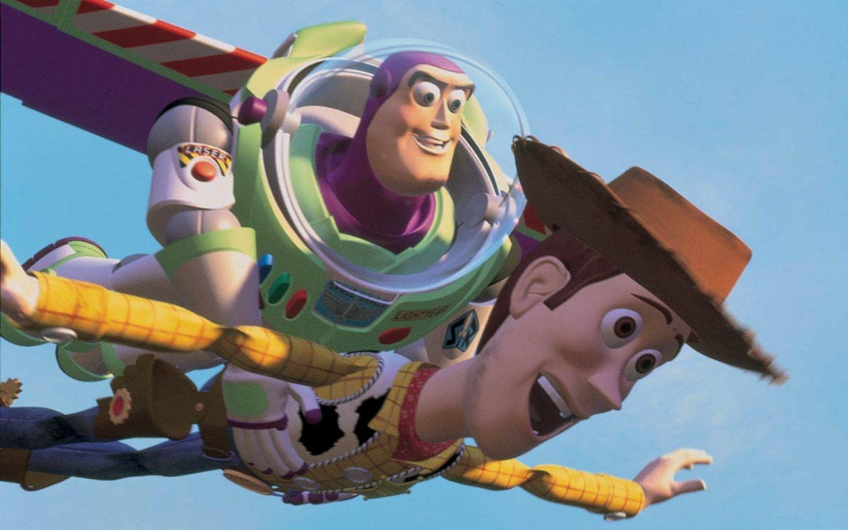 Buzz Lightyear And Woody Flying Wallpaper 1680×1050