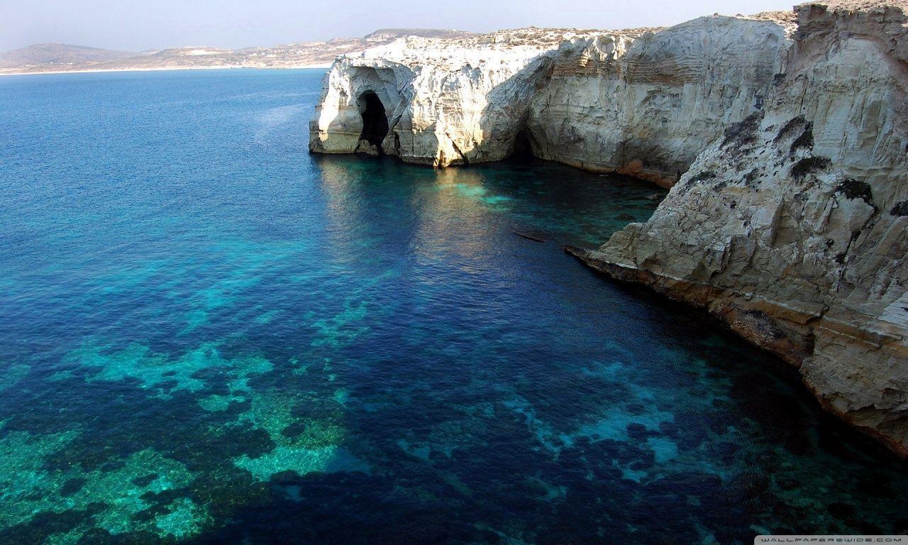 Turquoise Ocean HD desktop wallpaper, Widescreen