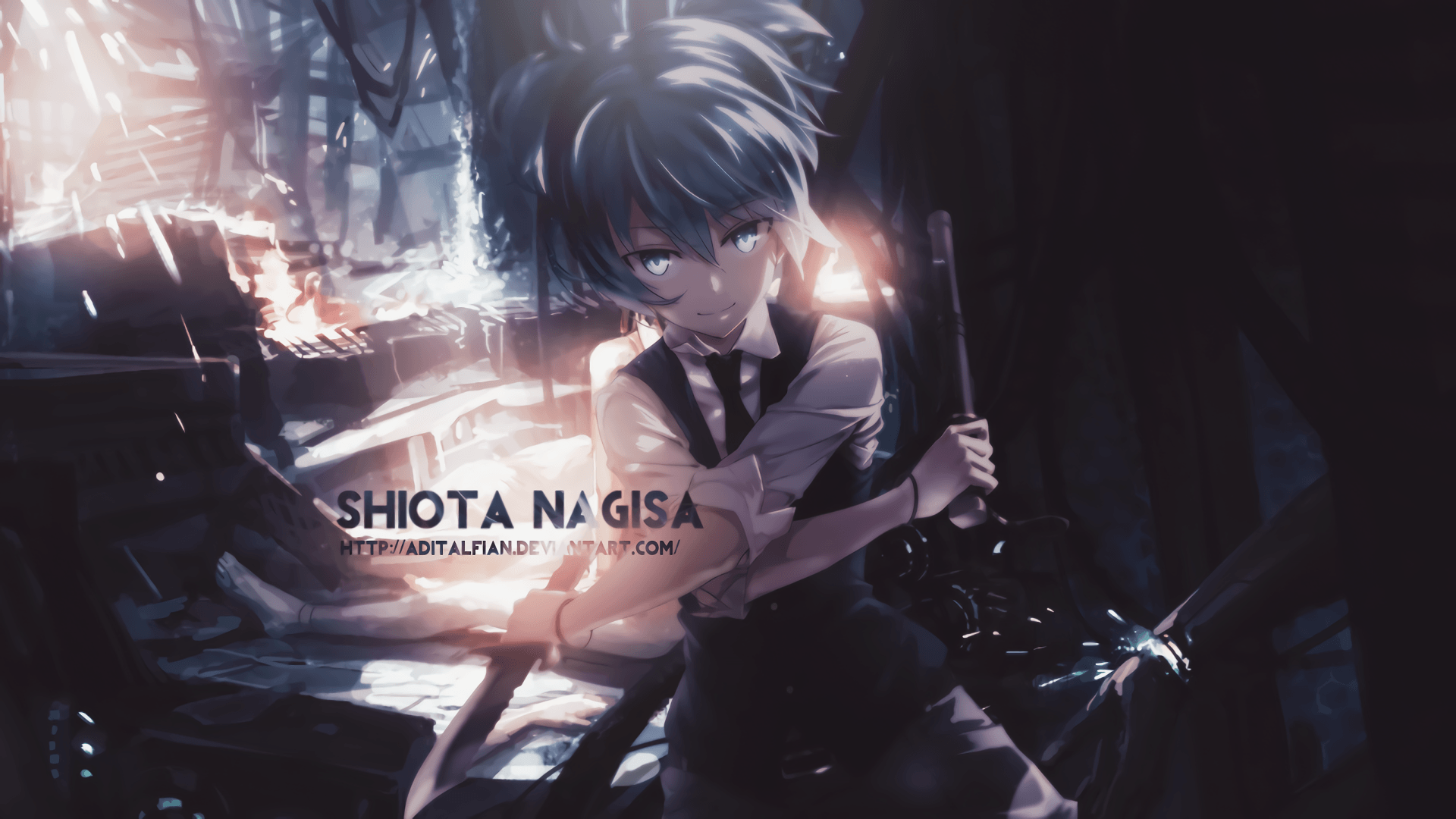 Nagisa Shiota HD Wallpaper and Background Image