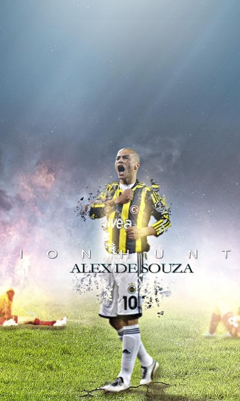 Sports alex de souza football player fenerbahçe wallpaper