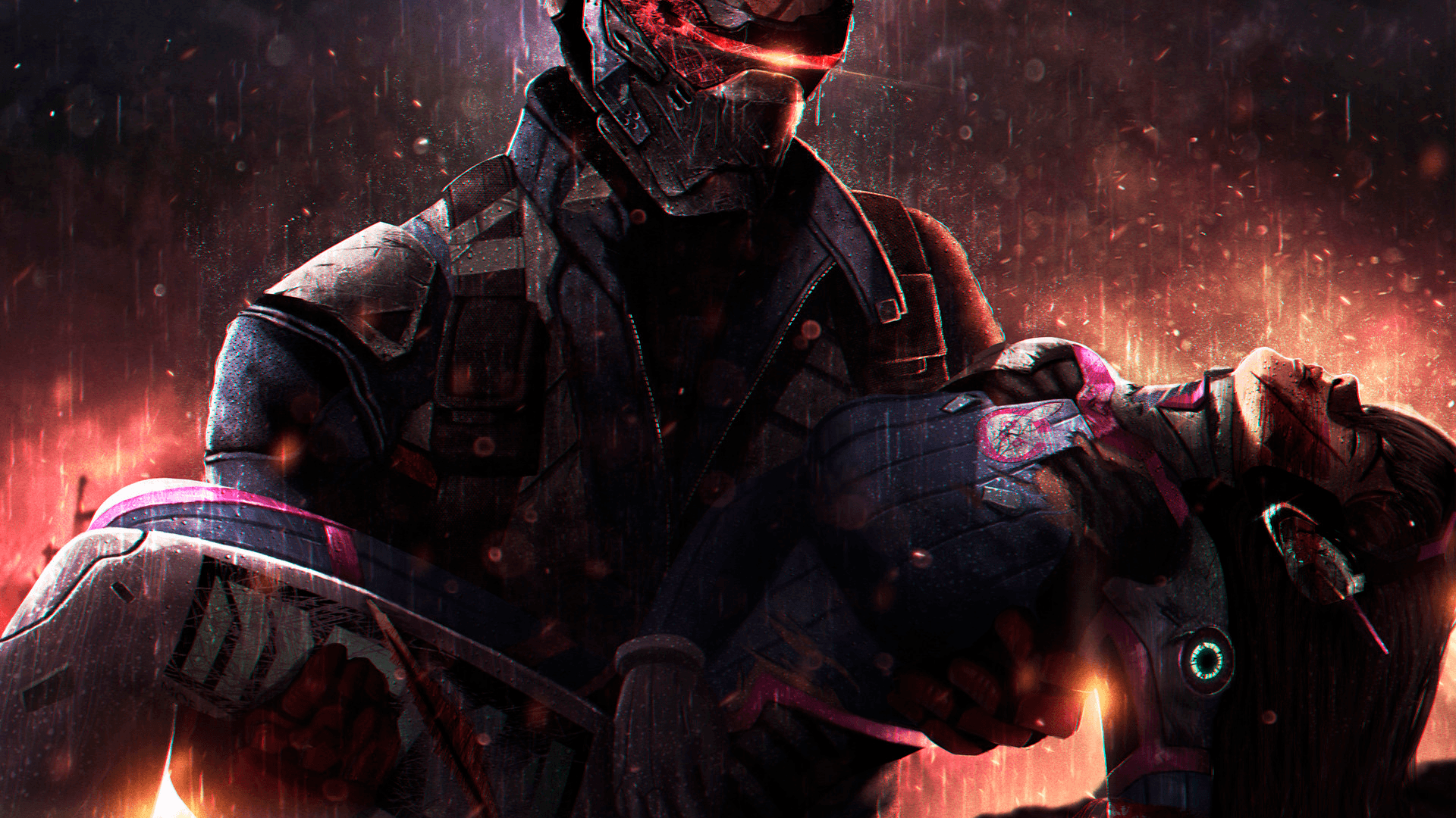 Soldier: 76 (Overwatch) HD Wallpaper. Background