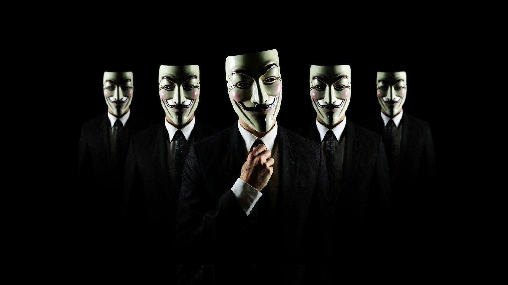 Dark Mask, red, Anonymous HD phone wallpaper | Pxfuel
