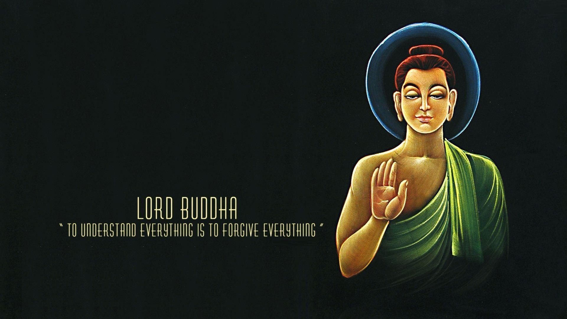 Lord Buddha message HD wallpaper. HD Wallpaper Rocks