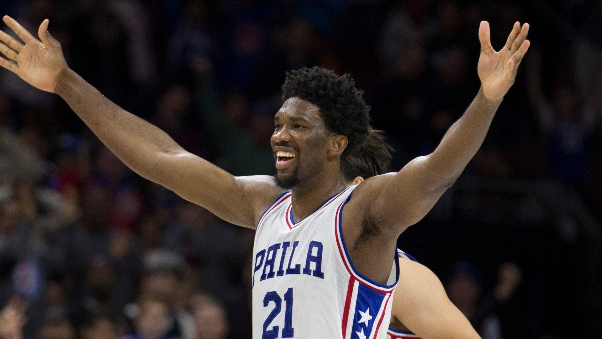 TodaySports Embiid Wants to Play Pointers big man Joel