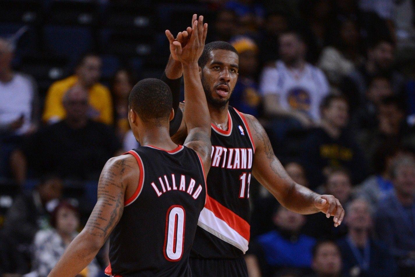 NBA, Basketball, LaMarcus Aldridge, Damian Lillard, Portland