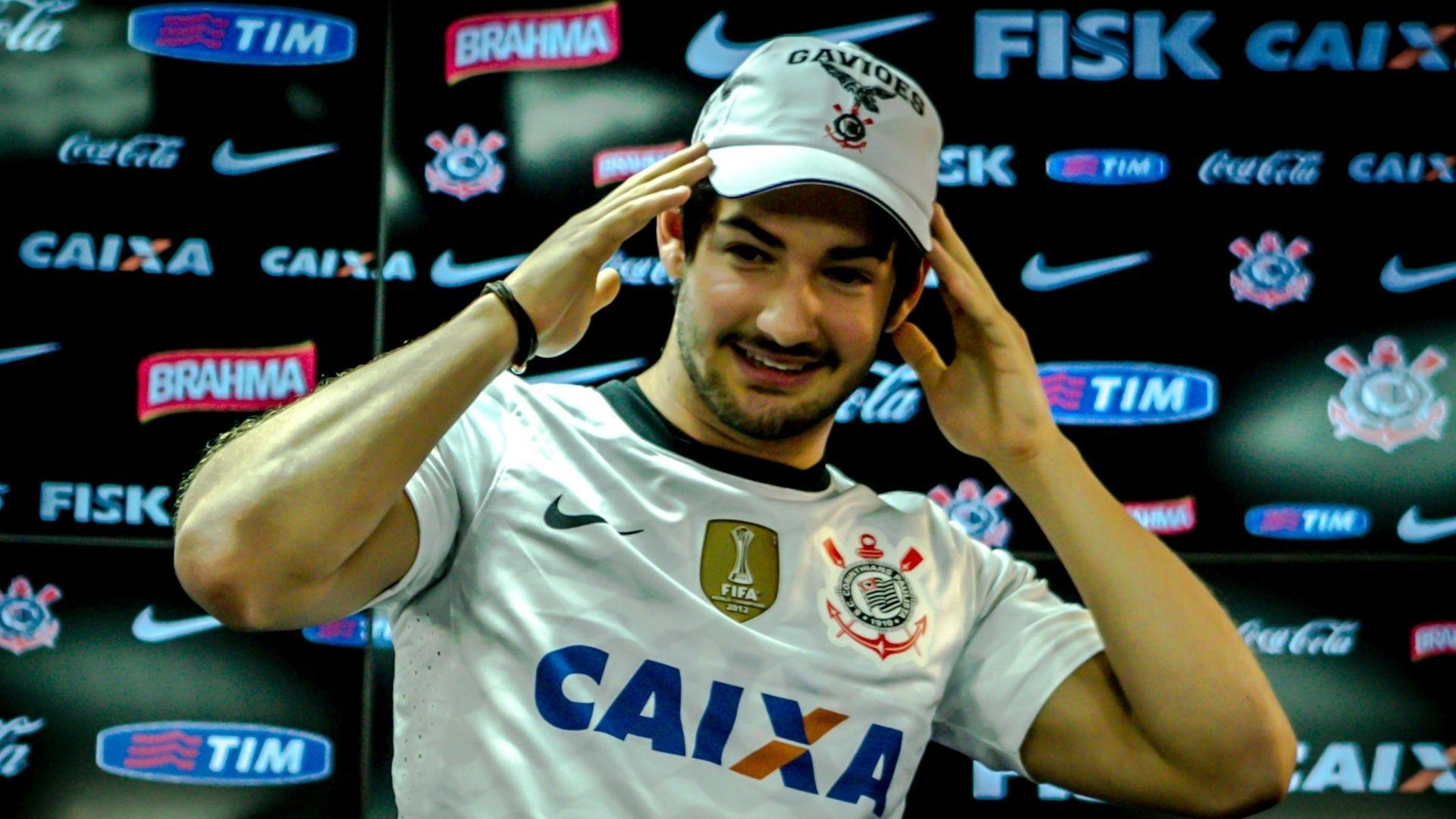 Corinthians Alexandre Pato in the cap wallpaper and image