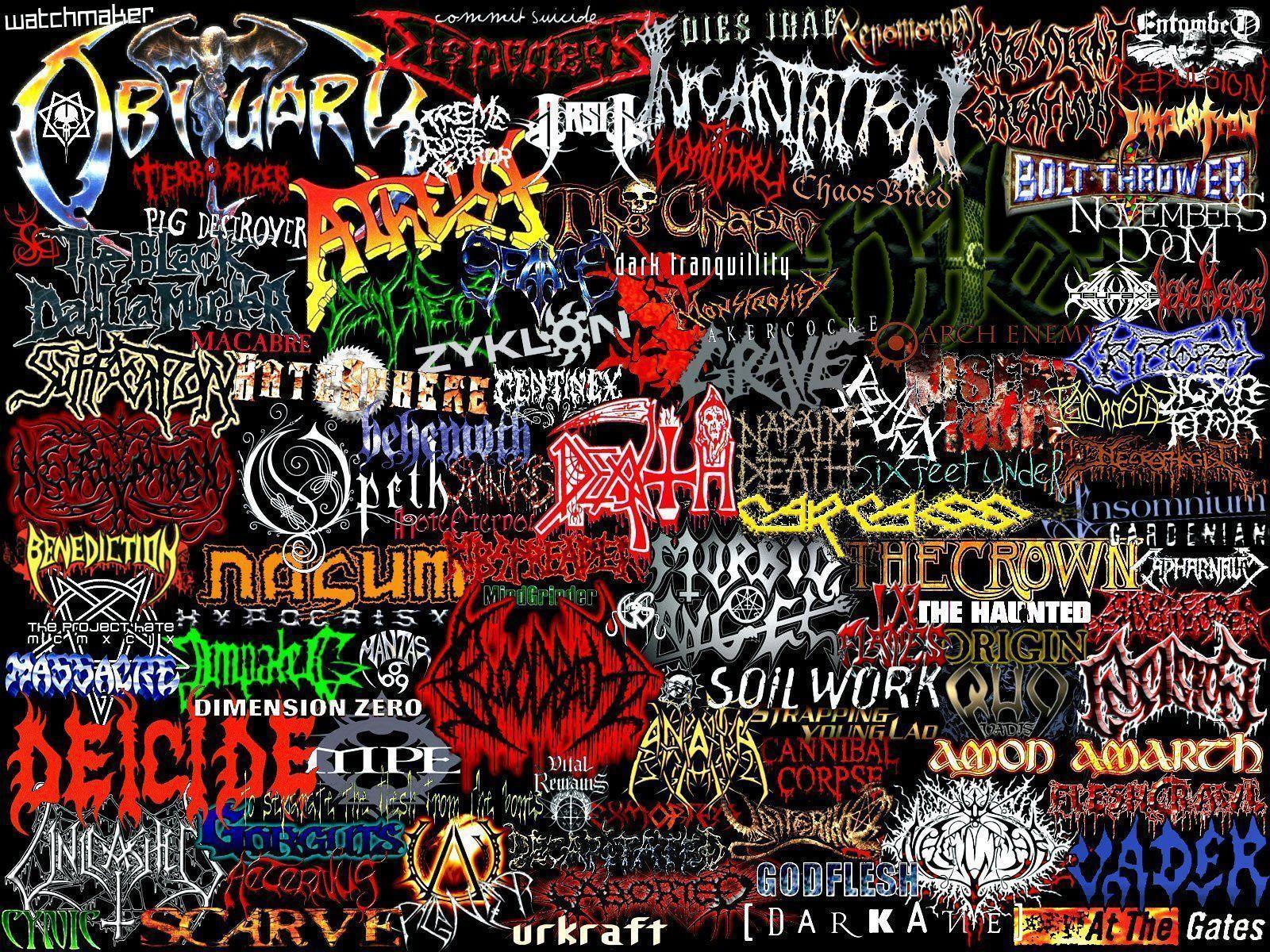 Heavy metal band Dark Illustration Illustration Wallpaper 1600