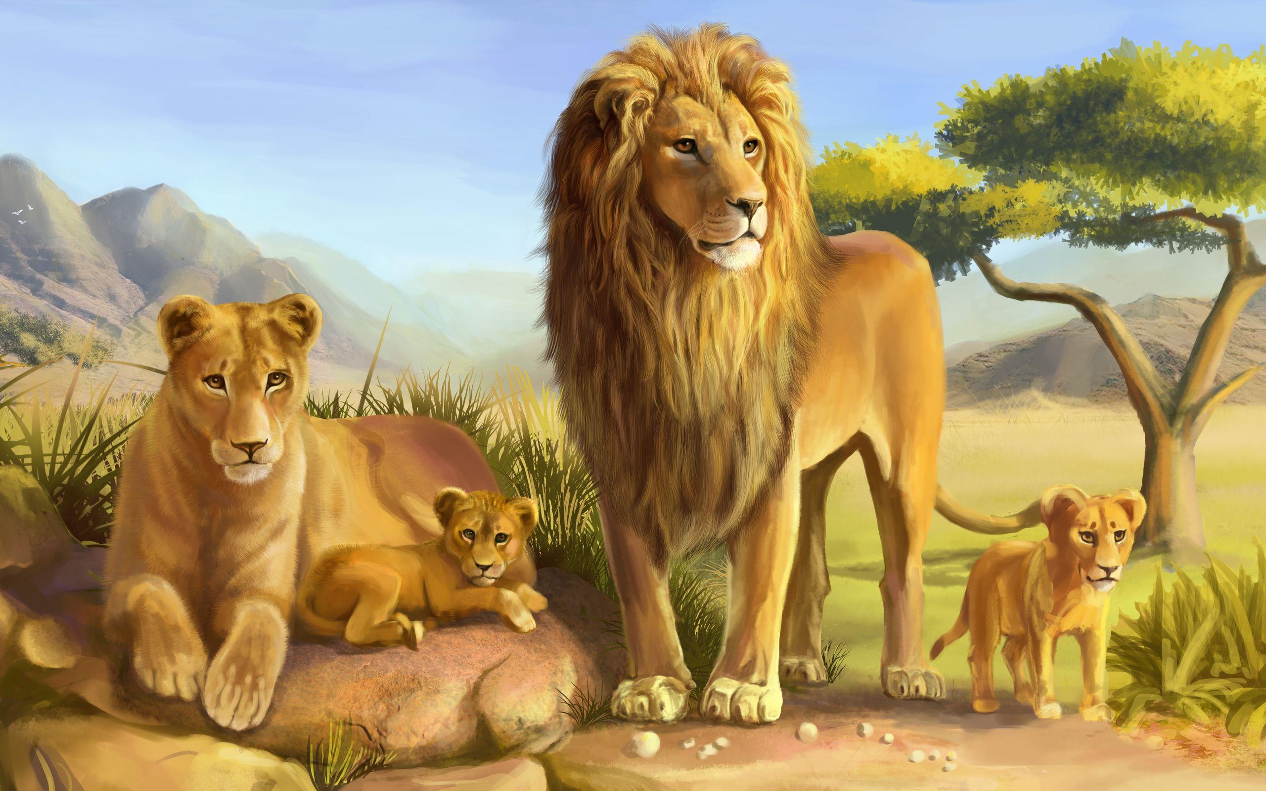 Lion HD Wallpaper and Background Image