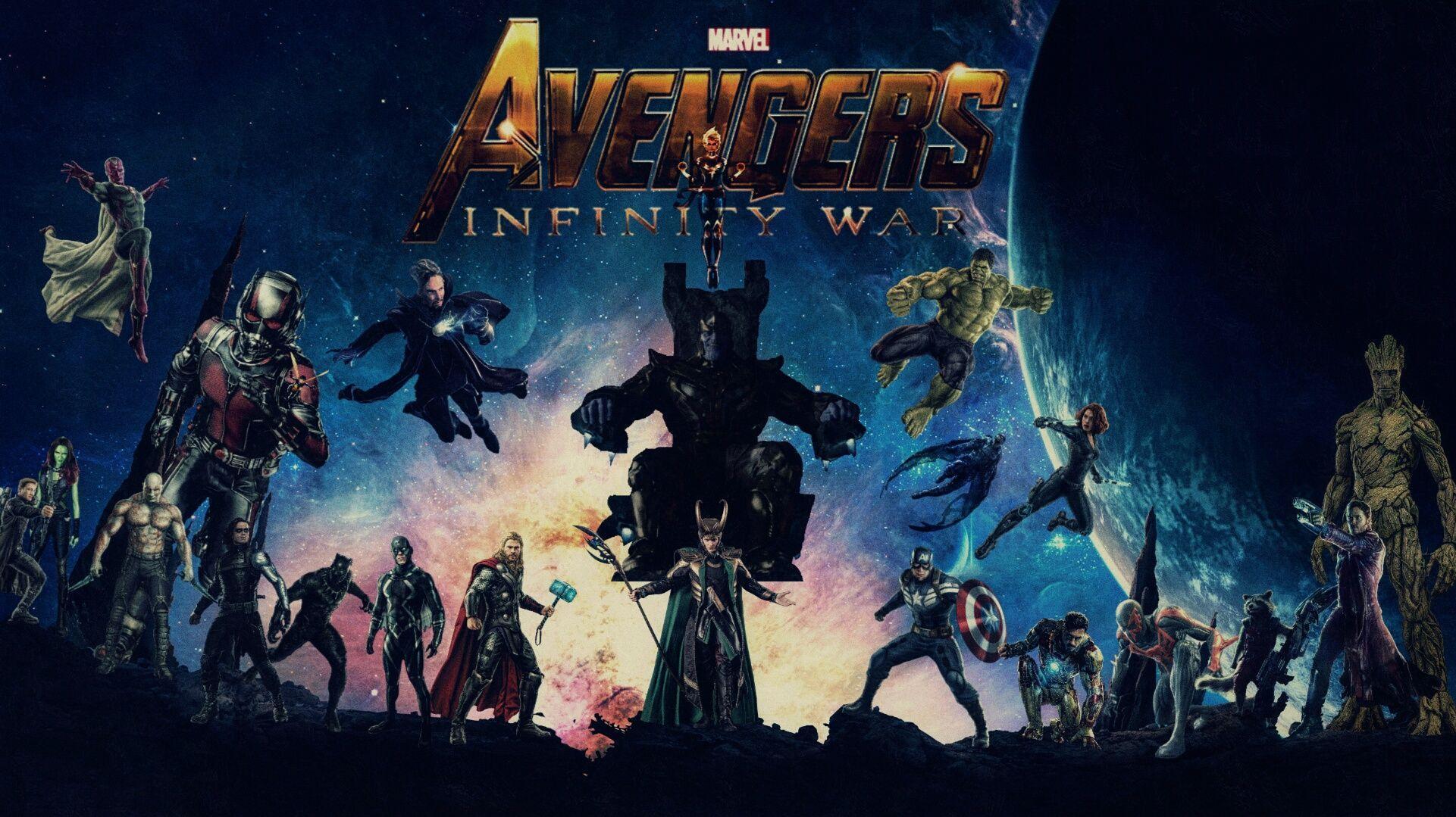 Download End Begins Here Avengers Infinity War Wallpaper