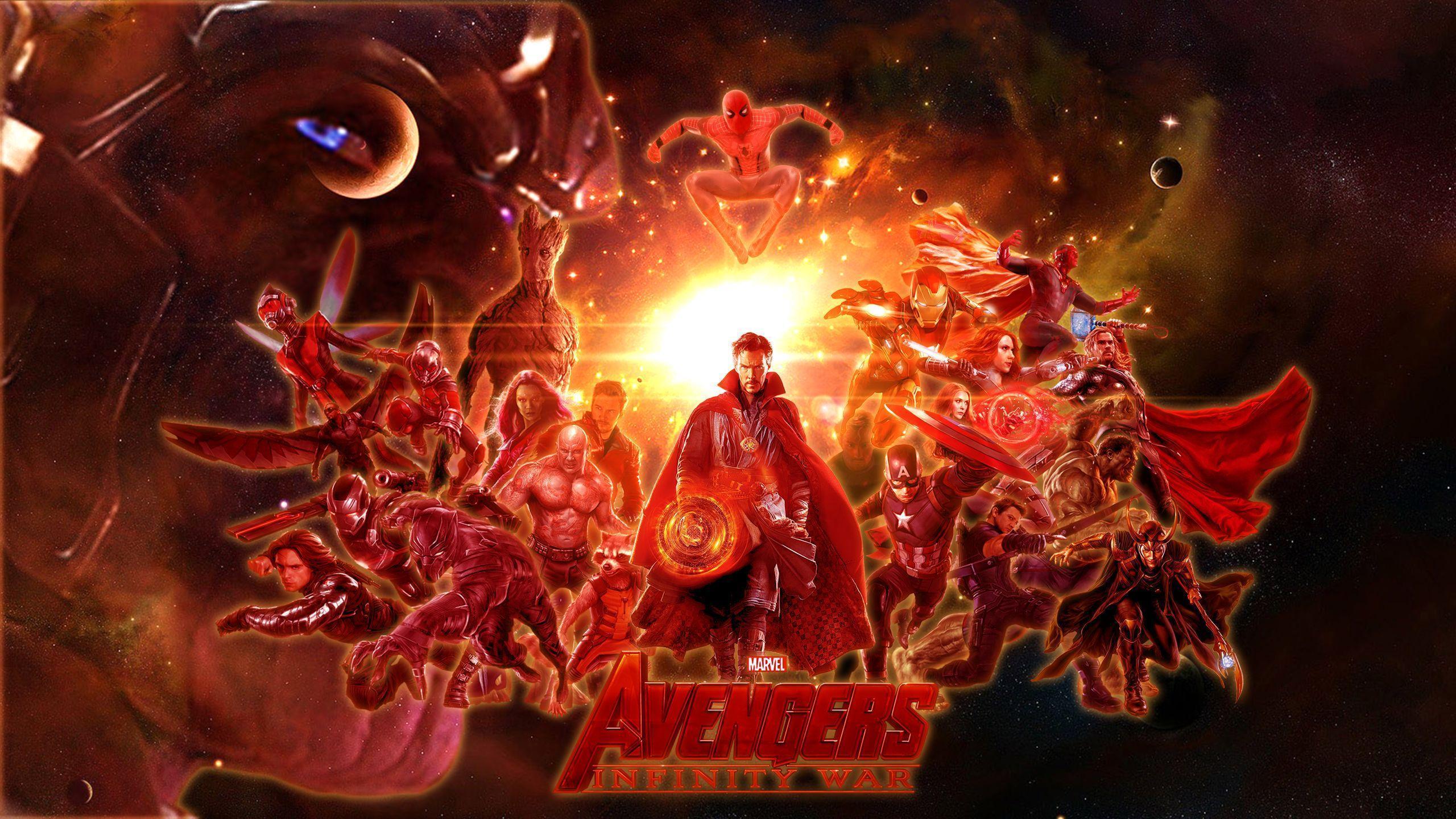 Avengers Infinity War Fanart by AnderPotter1937