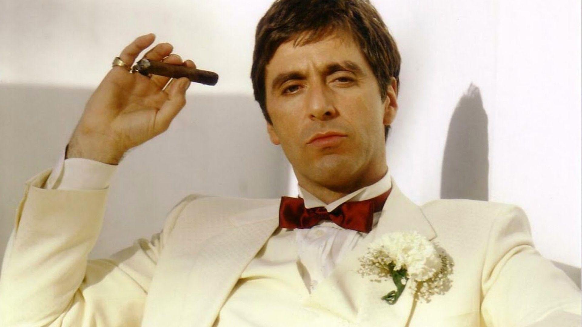Al pacino gangster tony montana movie legends wallpaper