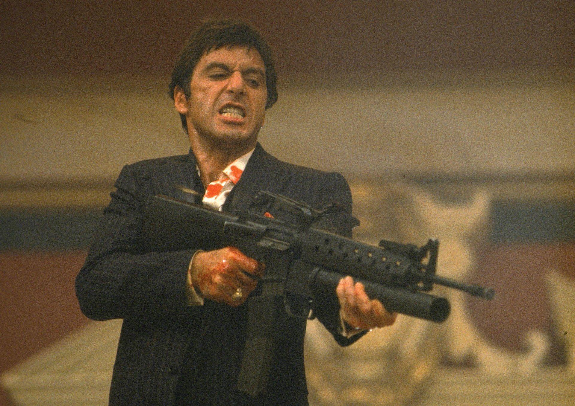 Al Pacino as Scarface Full HD Wallpaper
